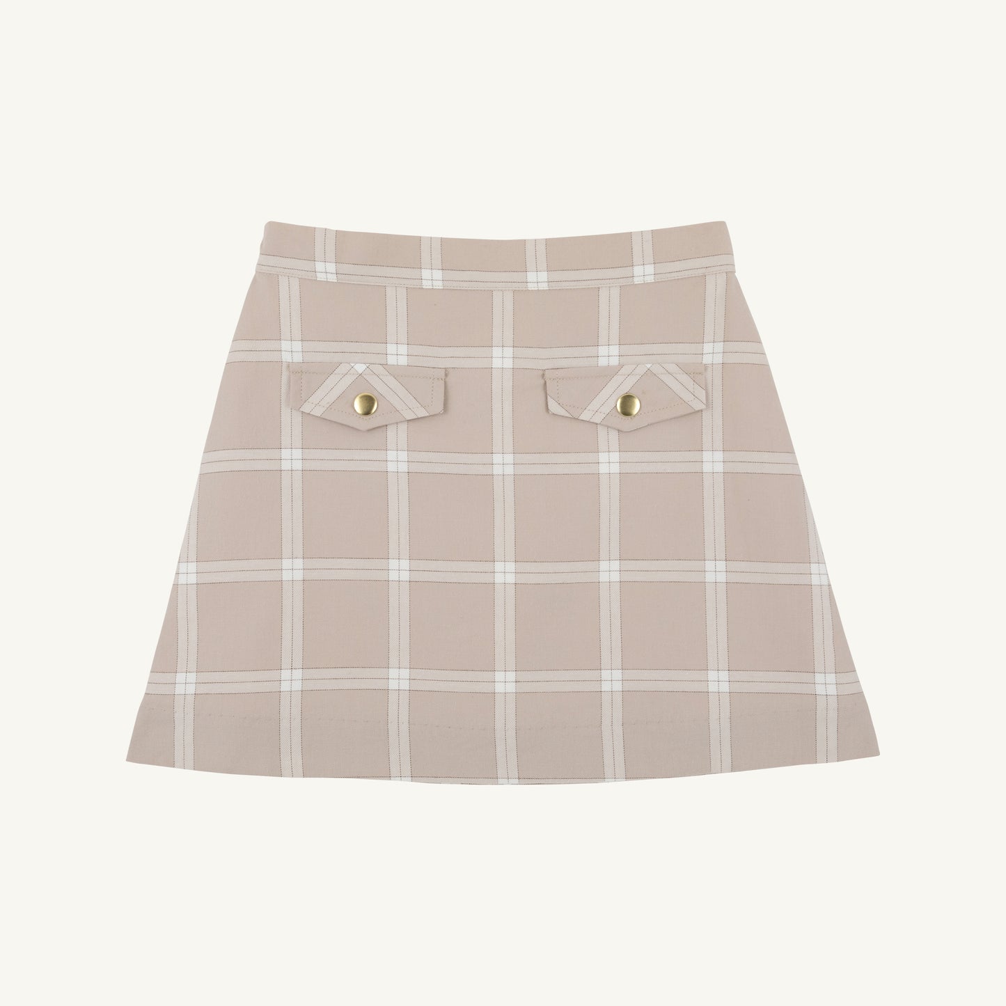 Perrin Flannel Pocket Skirt-Thompson Park Plaid