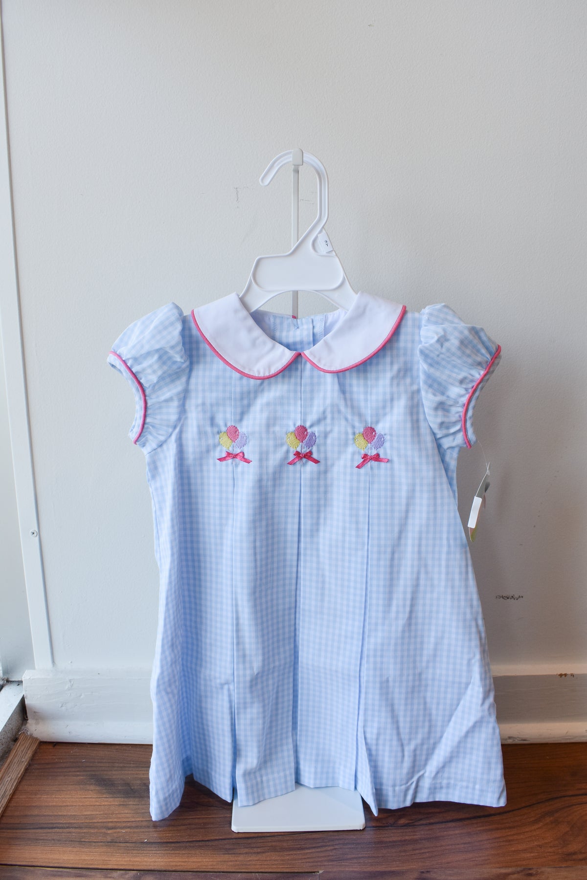 Camilla Blue Gingham Birthday Dress