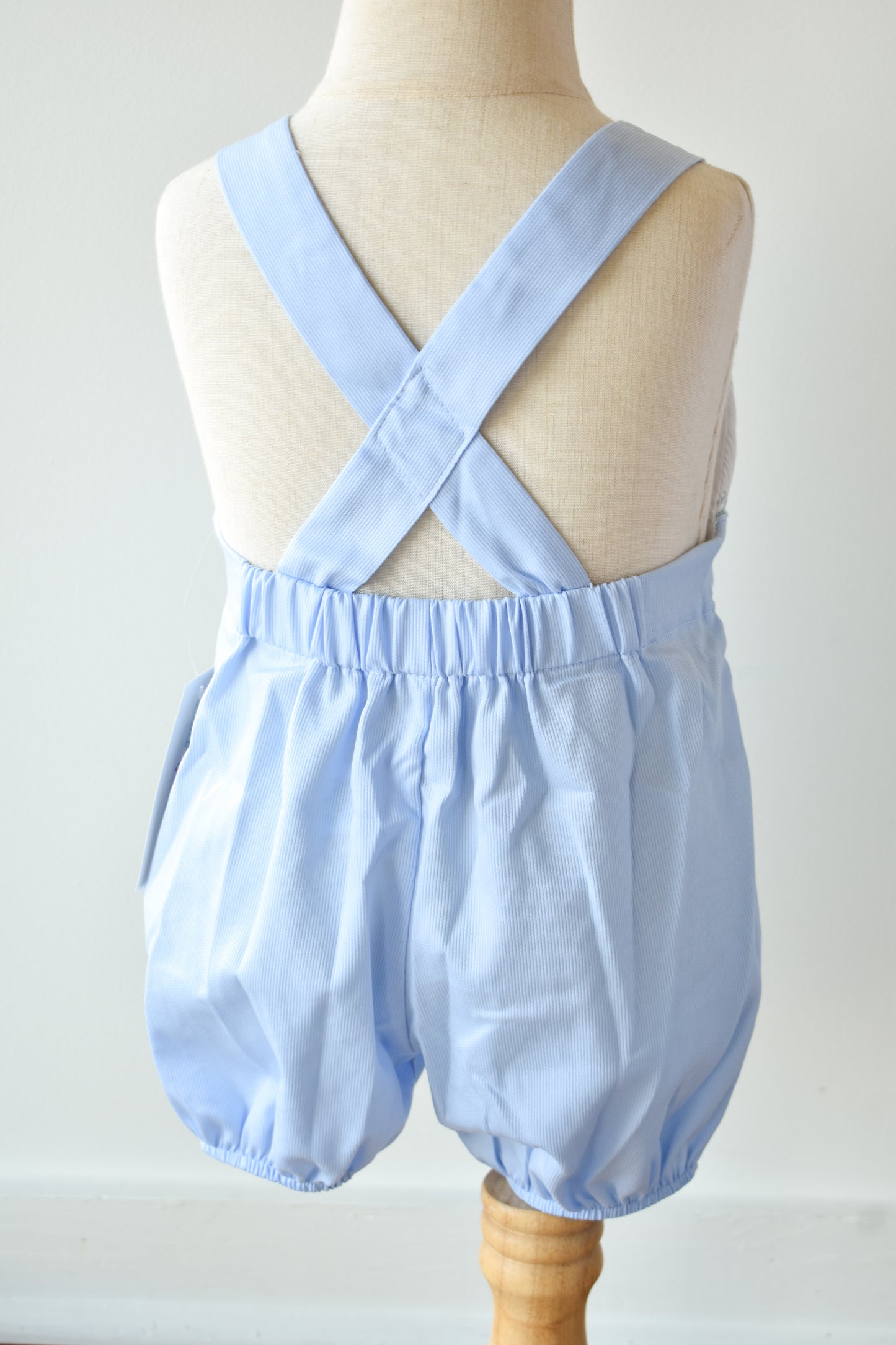 Tim Seashell Smocked Sunsuit