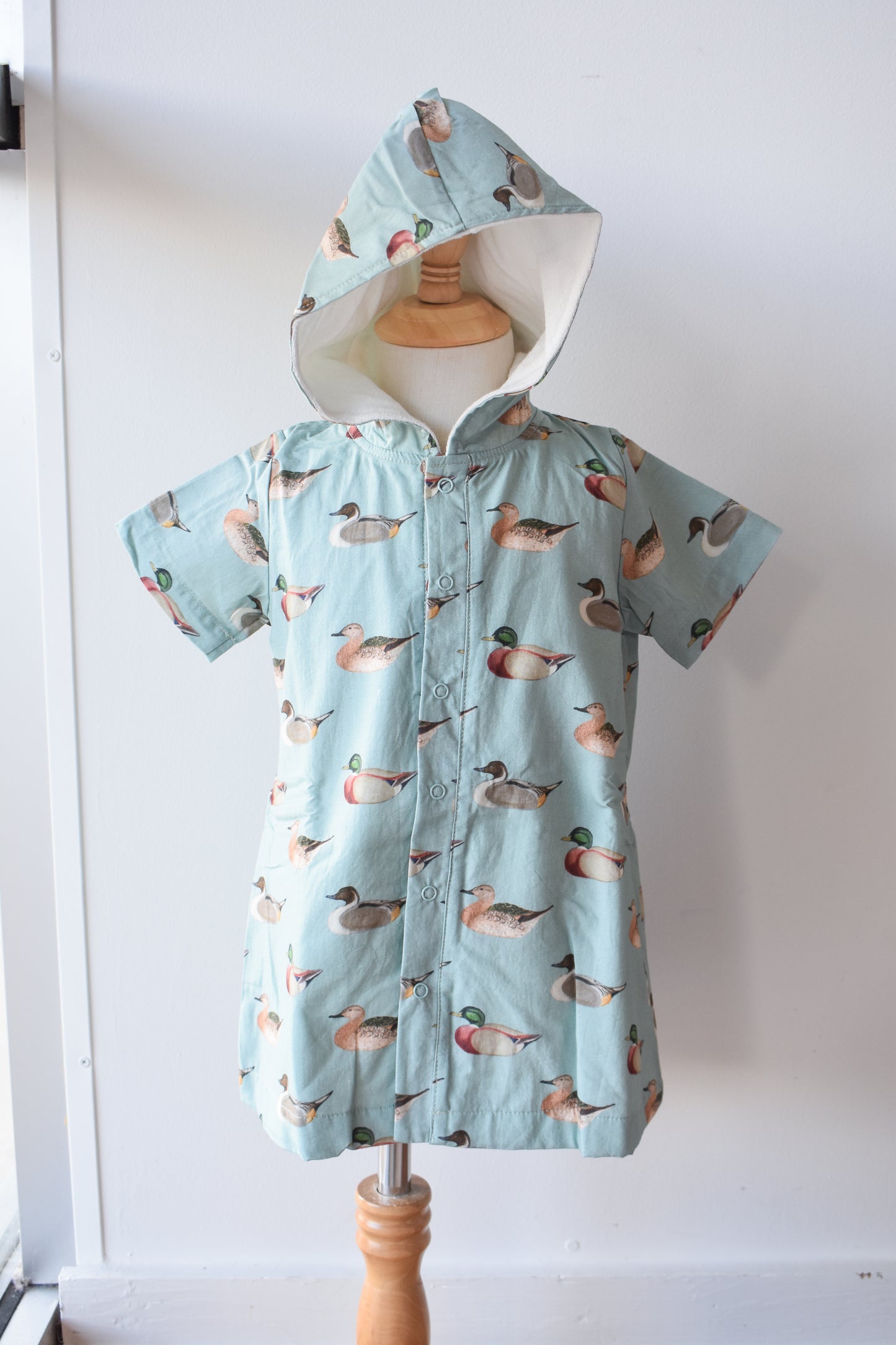 Vintage Duck Boy's Hooded Coverup