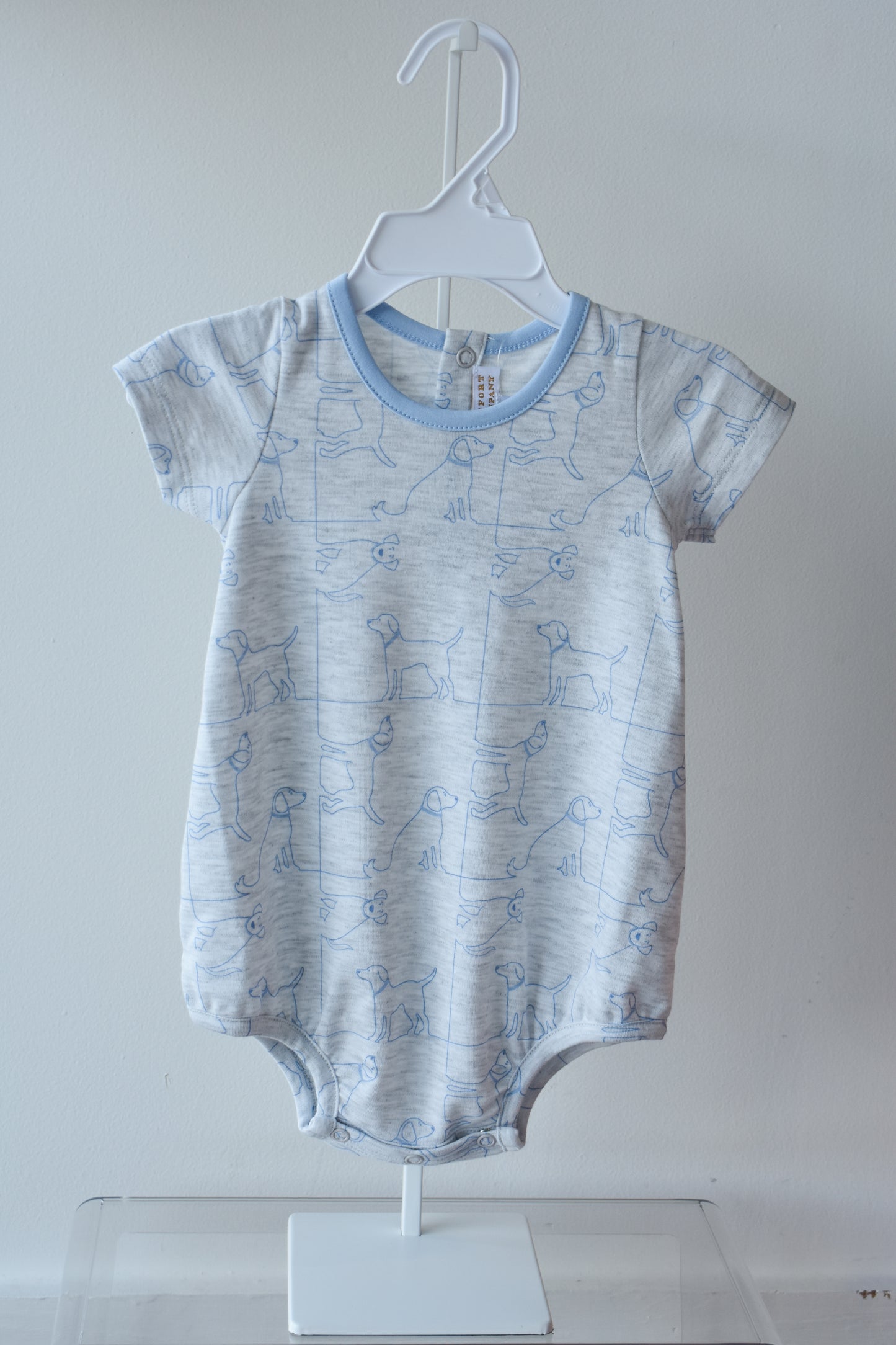 Short Sleeve Patton Play Bubble-Puppy Puzzle