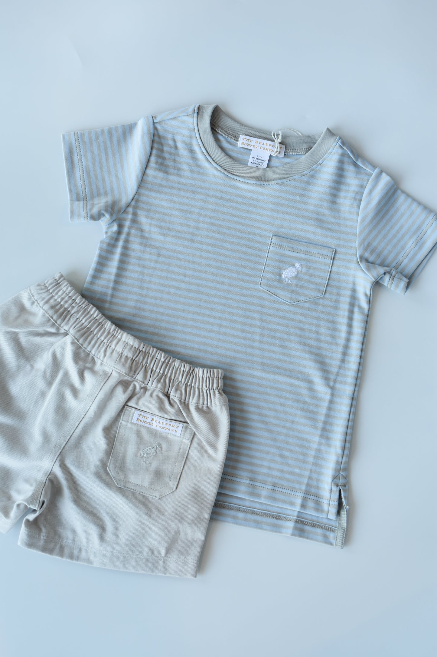 Carter Crewneck-Beale St/Grantley Grey Striped