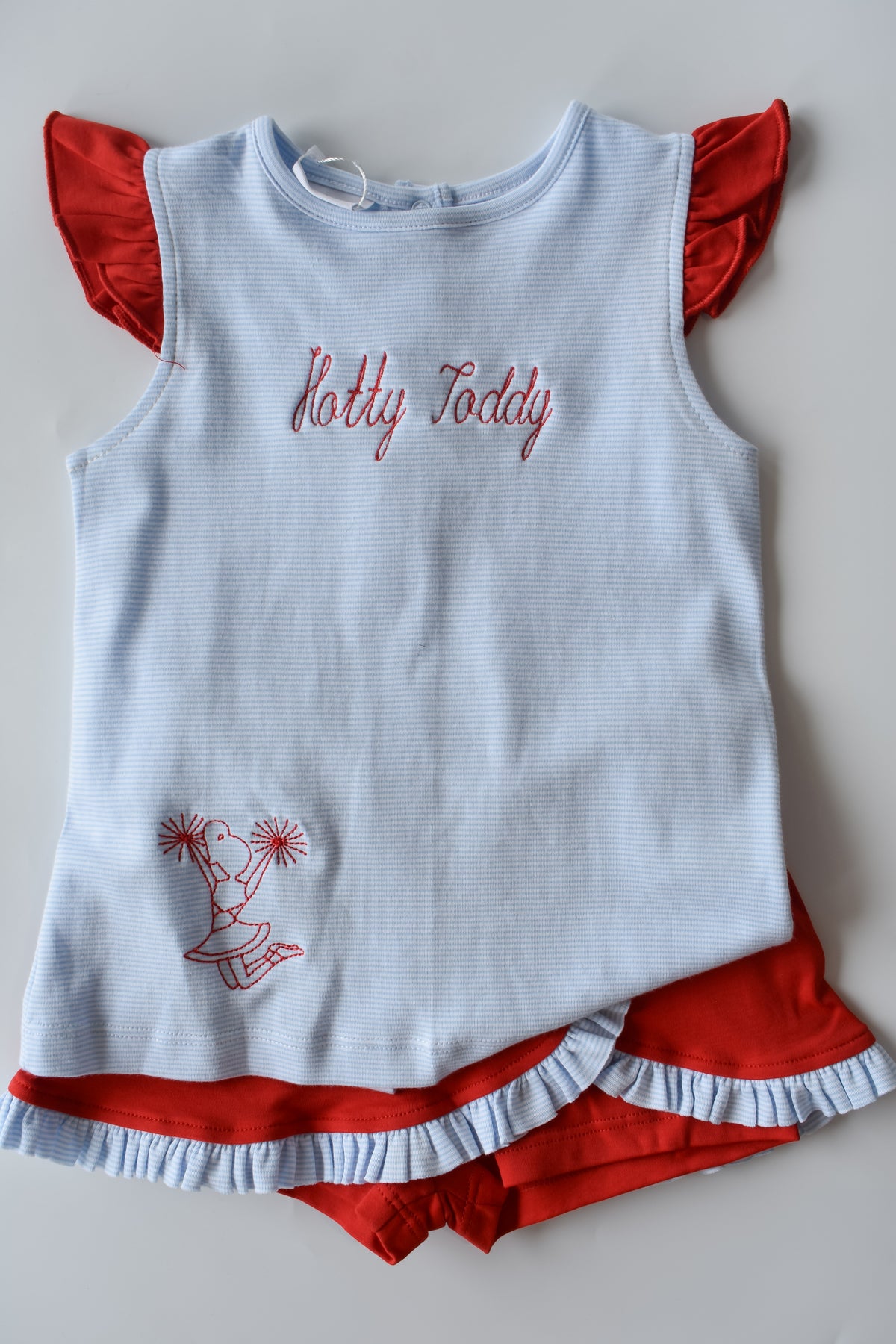 Hotty Toddy Cheerleader Skort Set