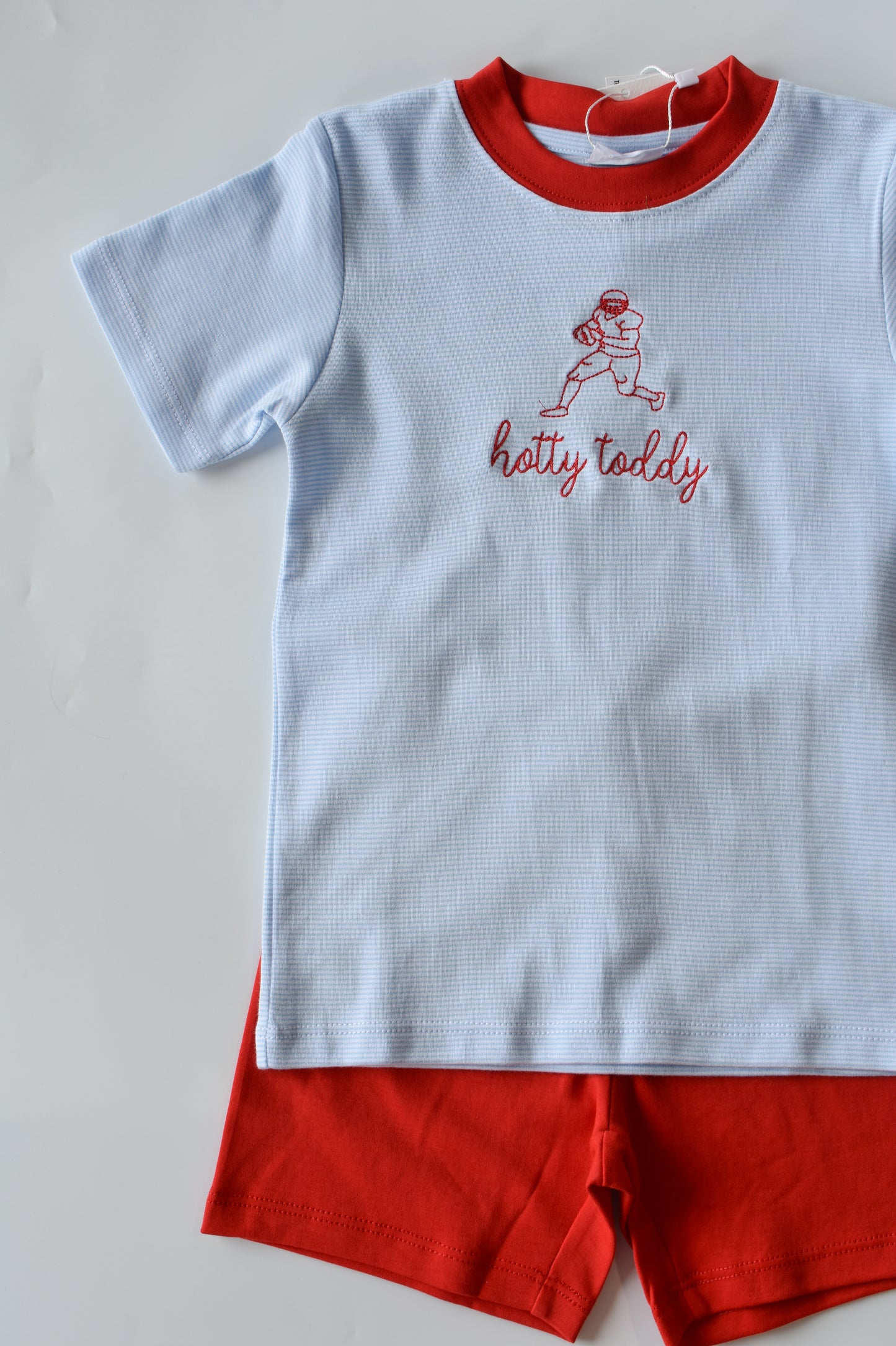 Hotty Toddy Football Player Short Set