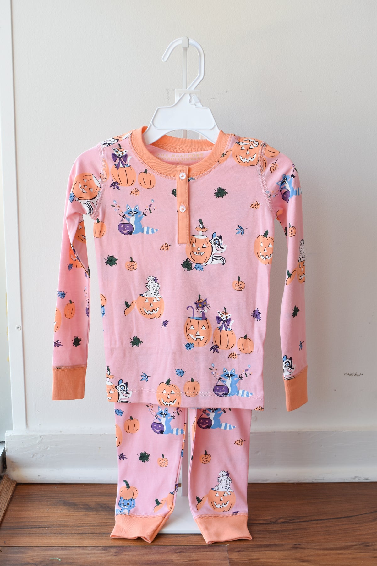 Payton Pajama Set-Pink Candy and Critters