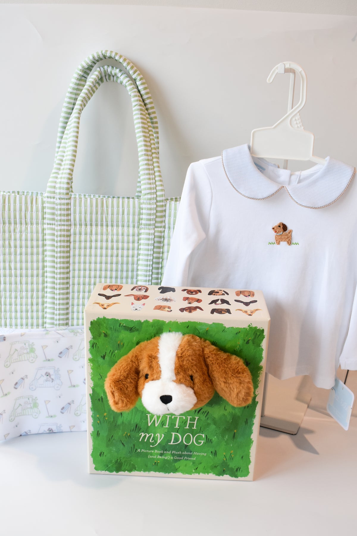 "With My Dog" Book & Plush Gift Set