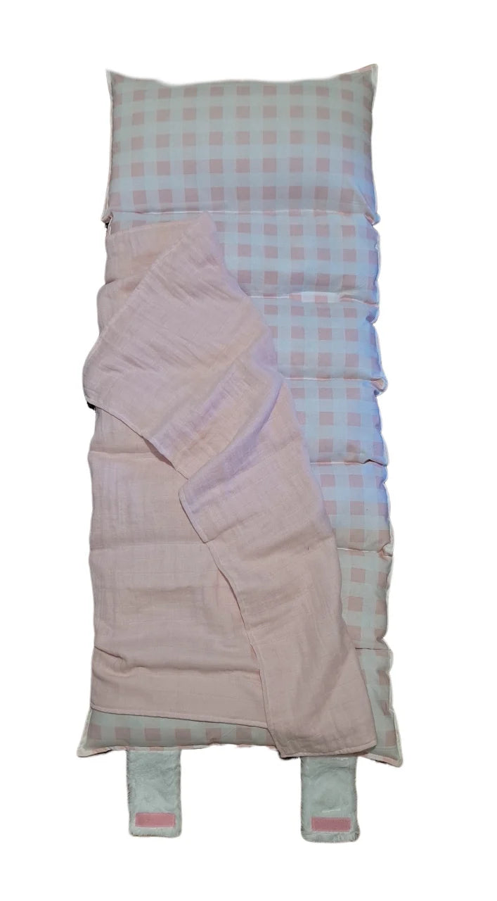 Razzle Baby Nap Mat-Pink Gingham