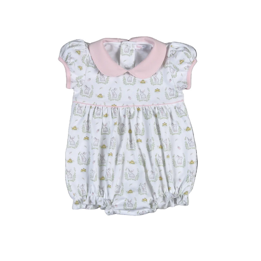 Hop Into Spring-Pink Pima Bubble