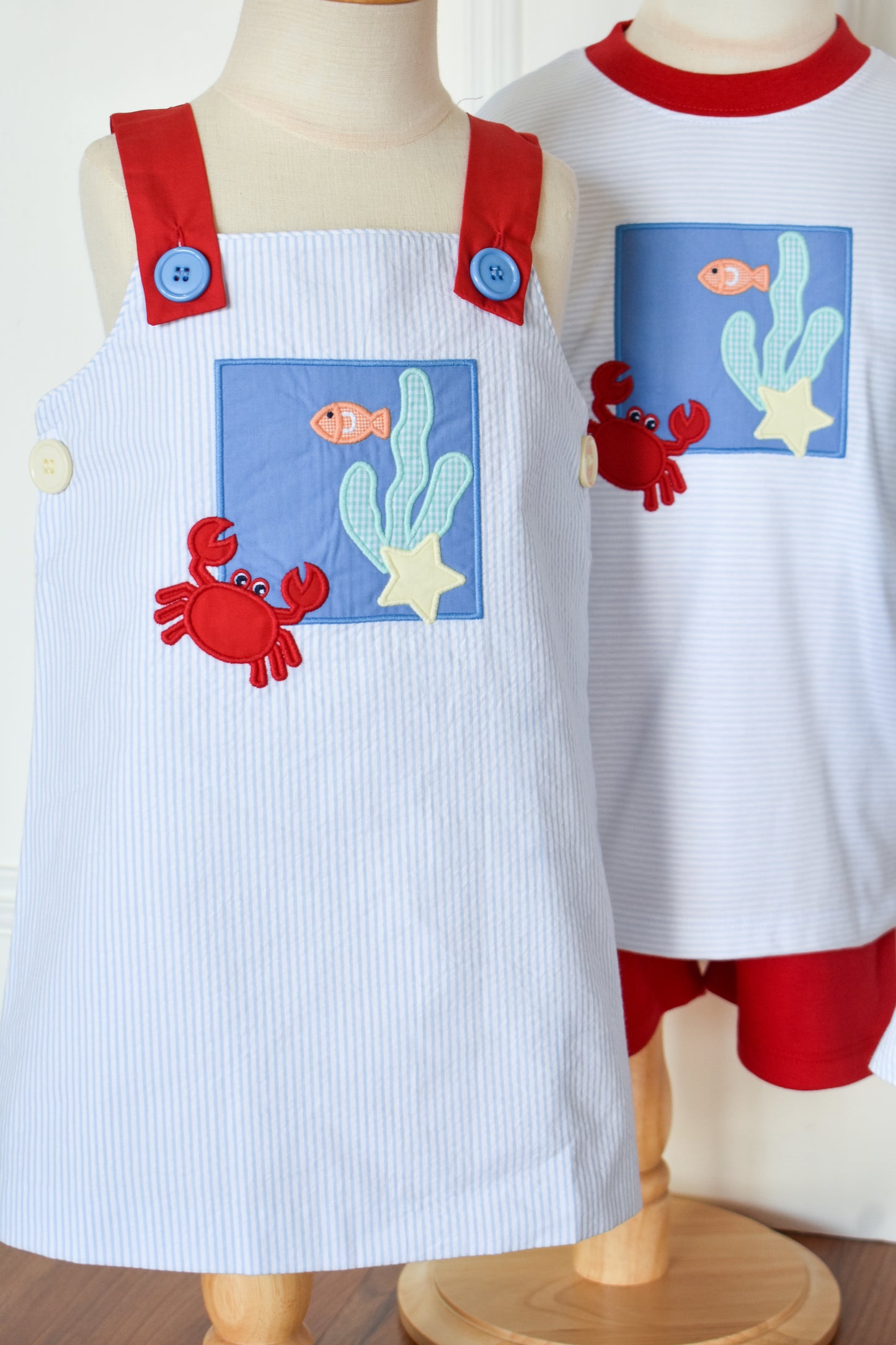 Swimming with Sea Life-Bryce Jumper Dress