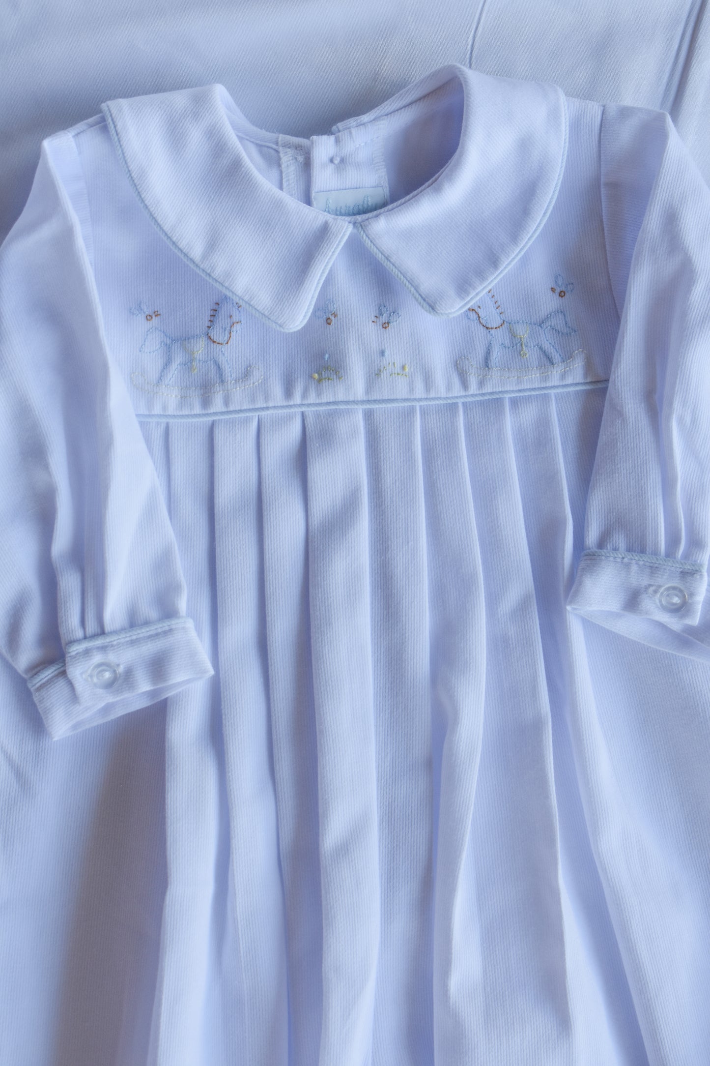 Rocking Daydream Longall-White/Blue trim