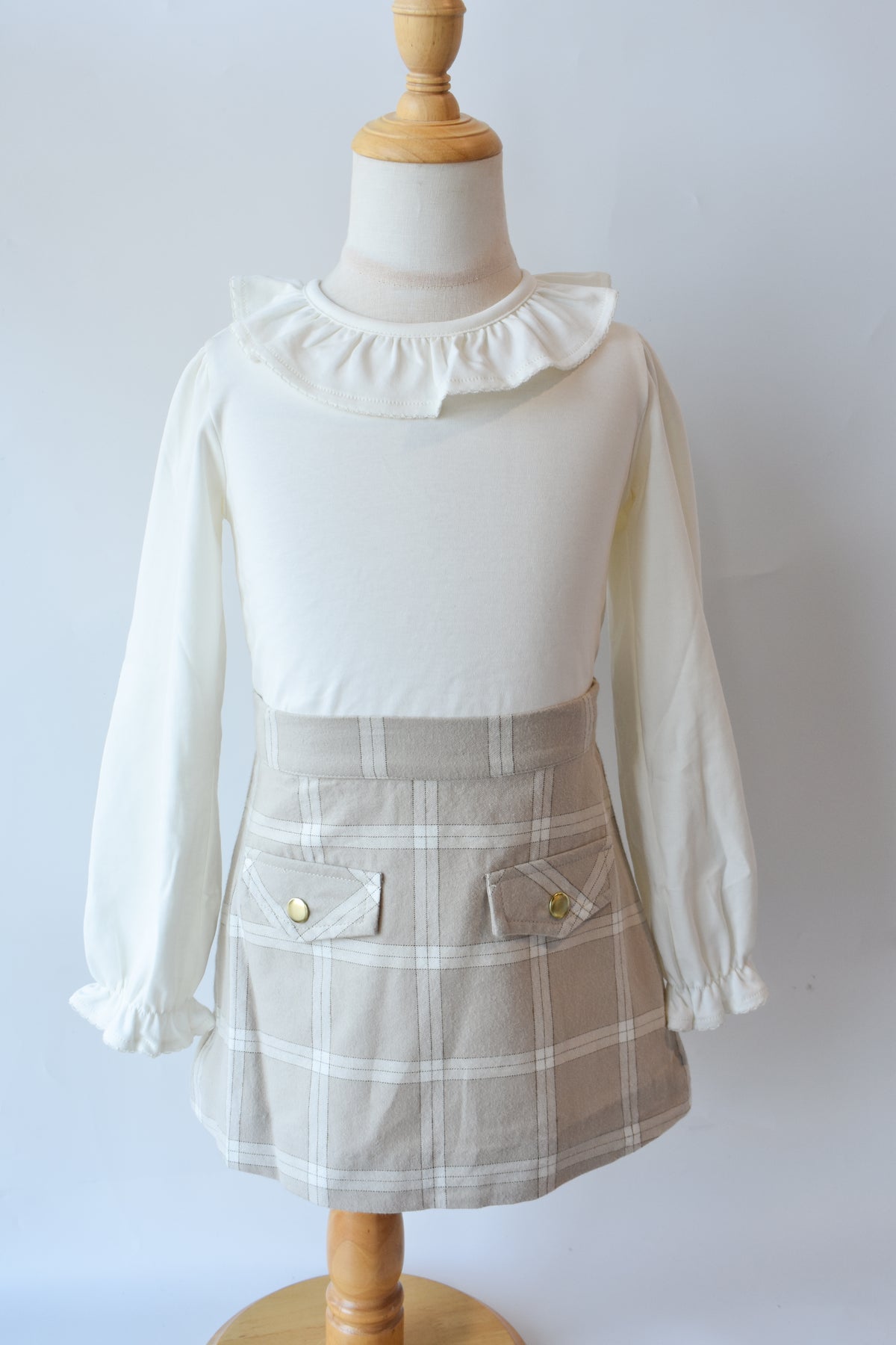 Long Sleeve Ramona Ruffle Shirt
