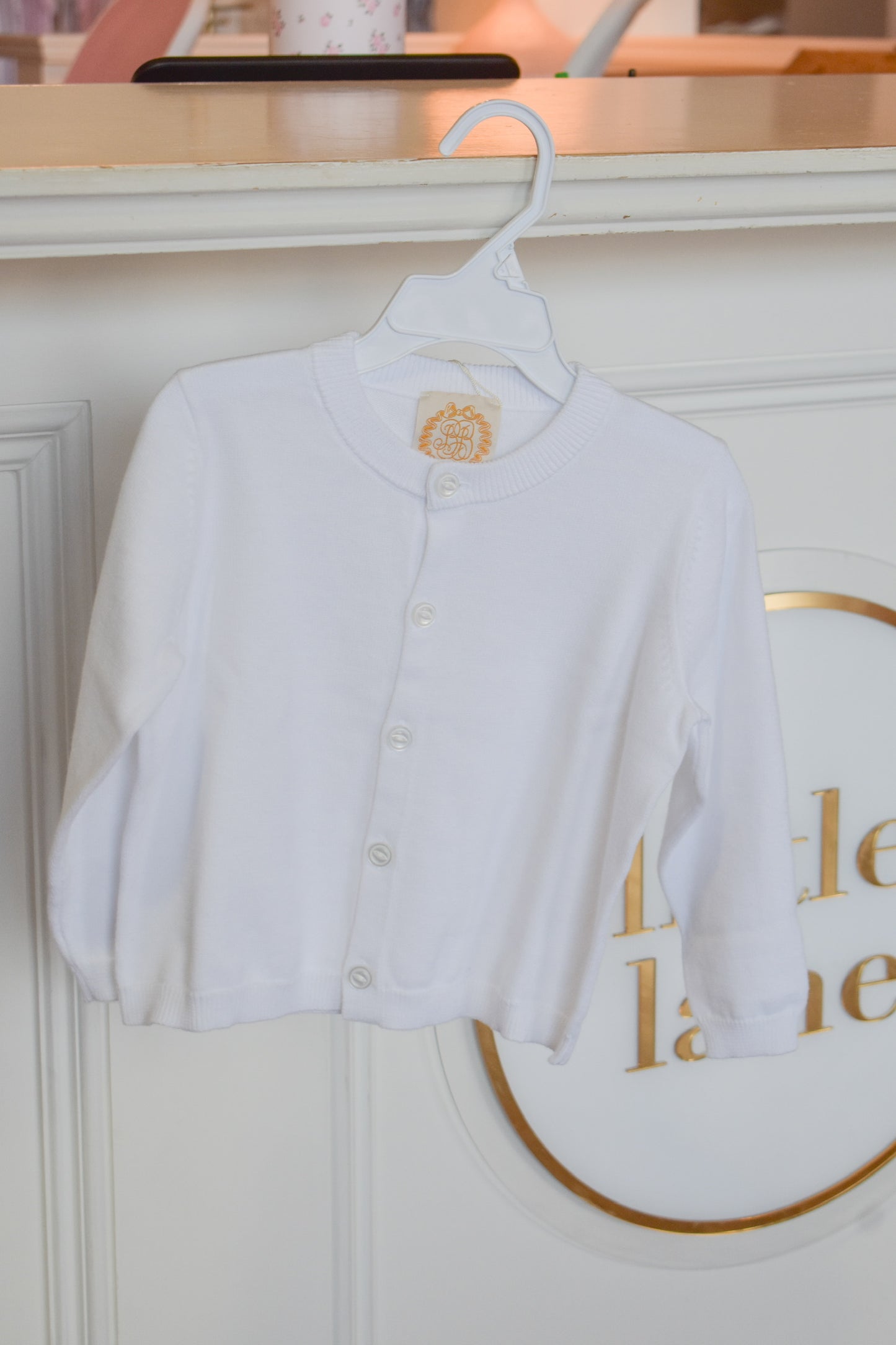 Cambridge Cardigan-Worth Ave White