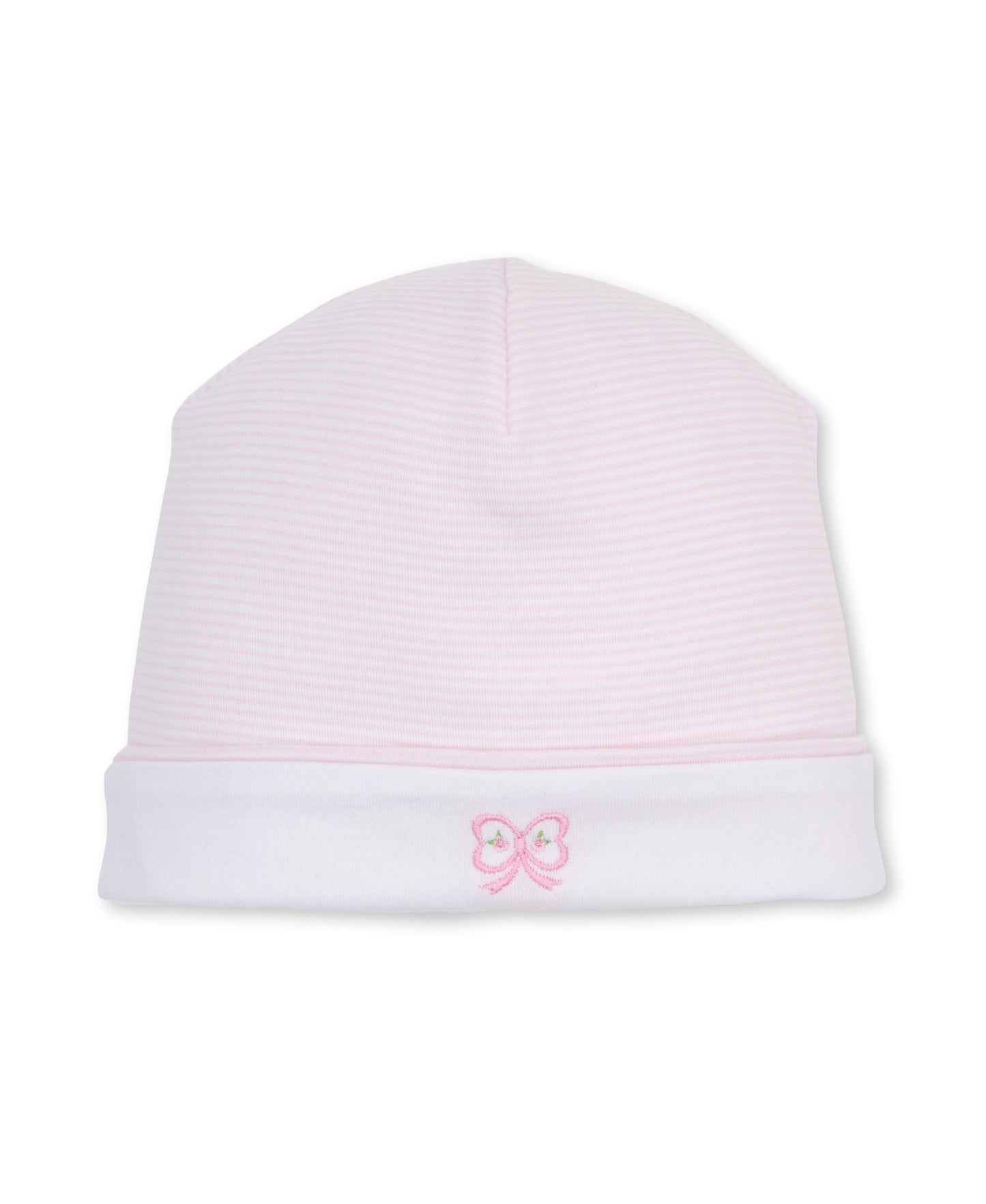 Classic Ribbon Floral Mini Stripe Hat