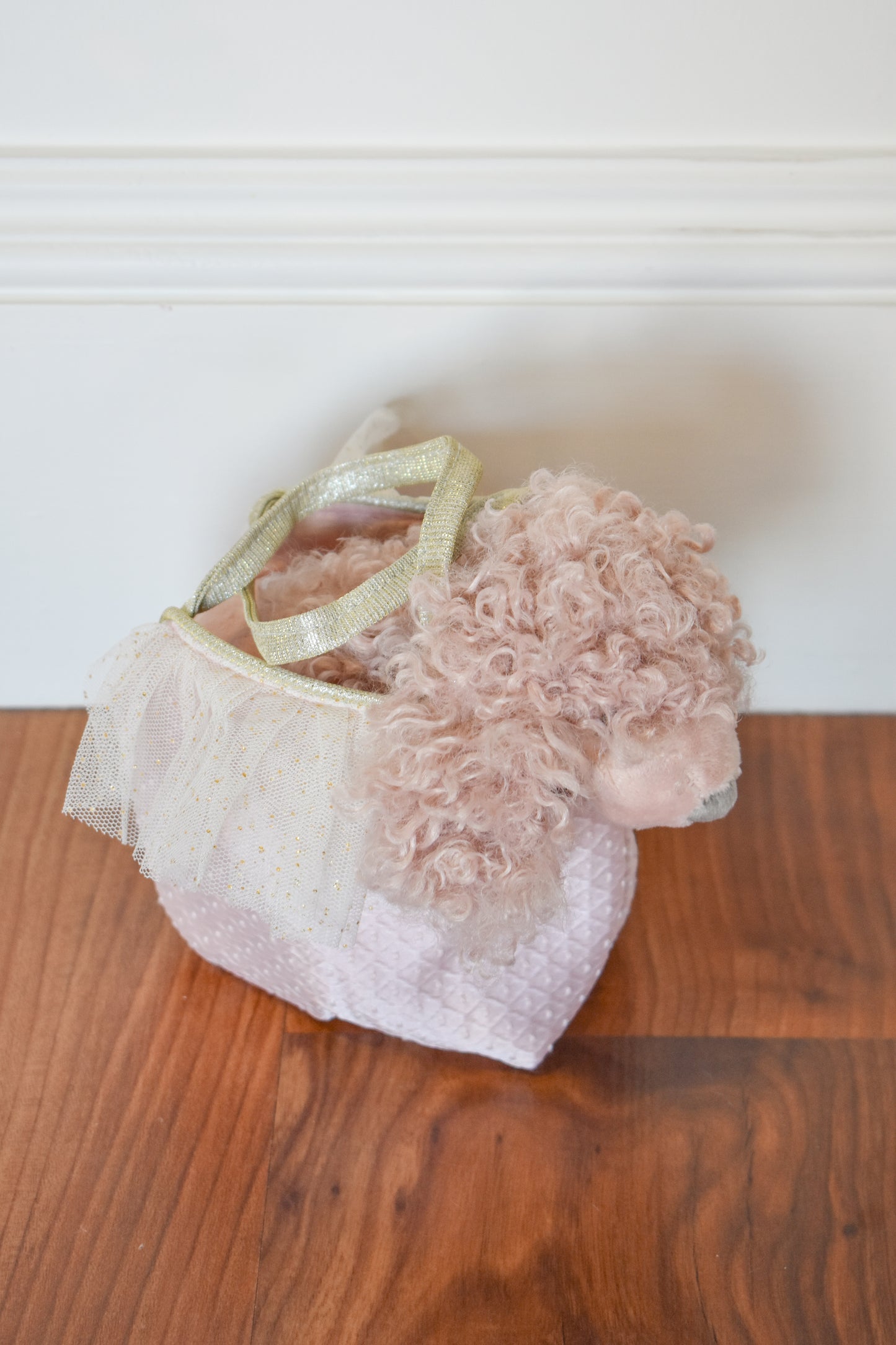 Pink Paris Poodle Plus Toy In Purse-Mon Ami