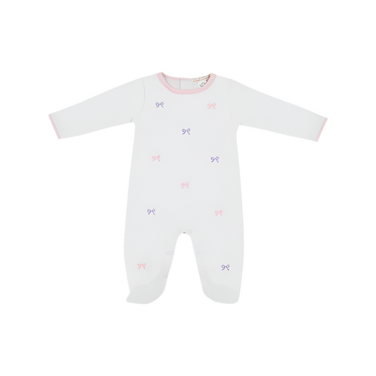 Rock Me Romper-Pink and Purple Bows