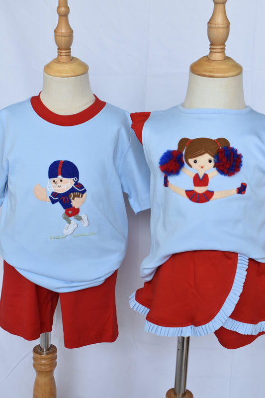 Hotty Toddy Boy Short Set
