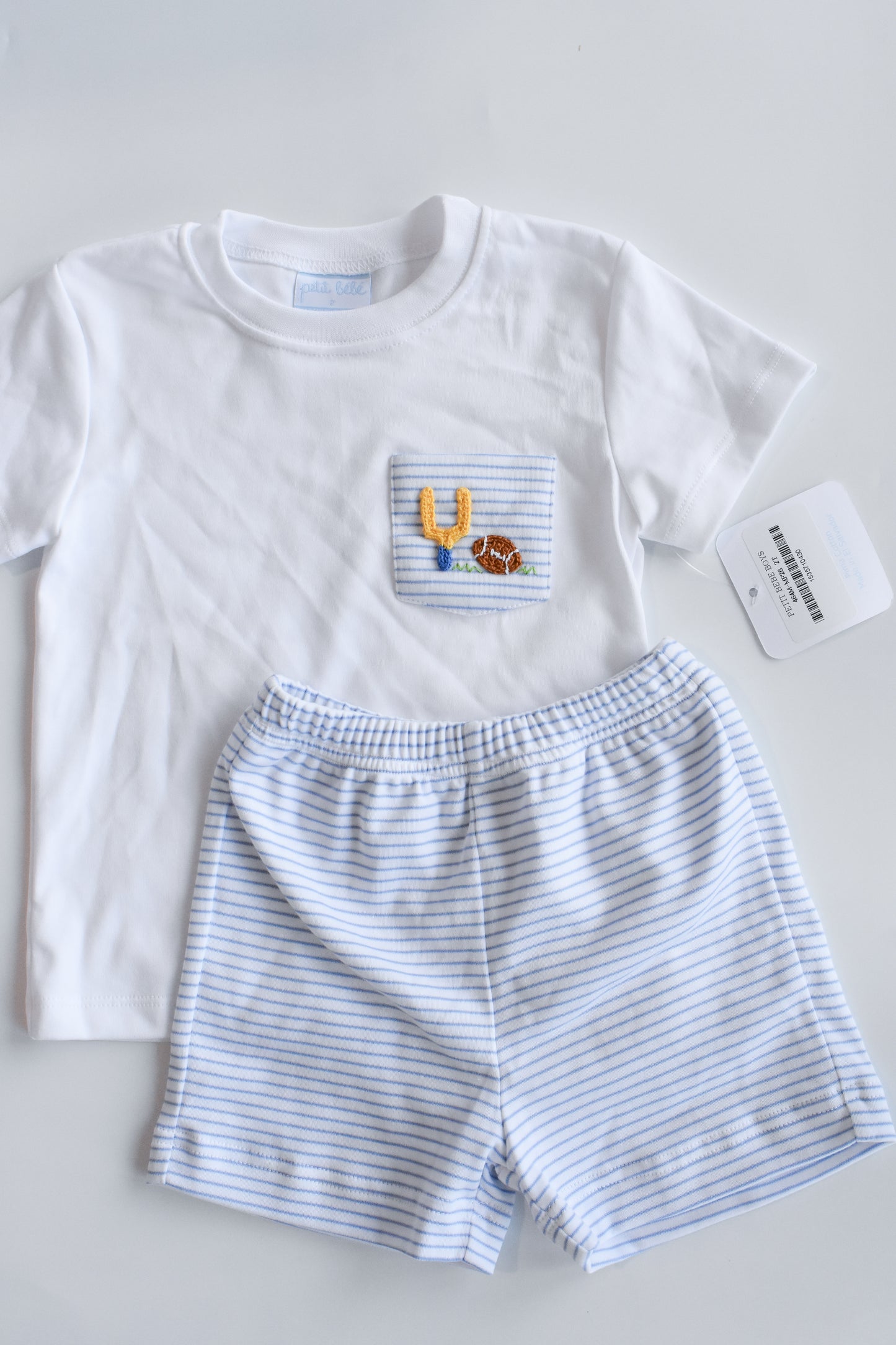 Field Goal Fun Boy's Knit Short Set