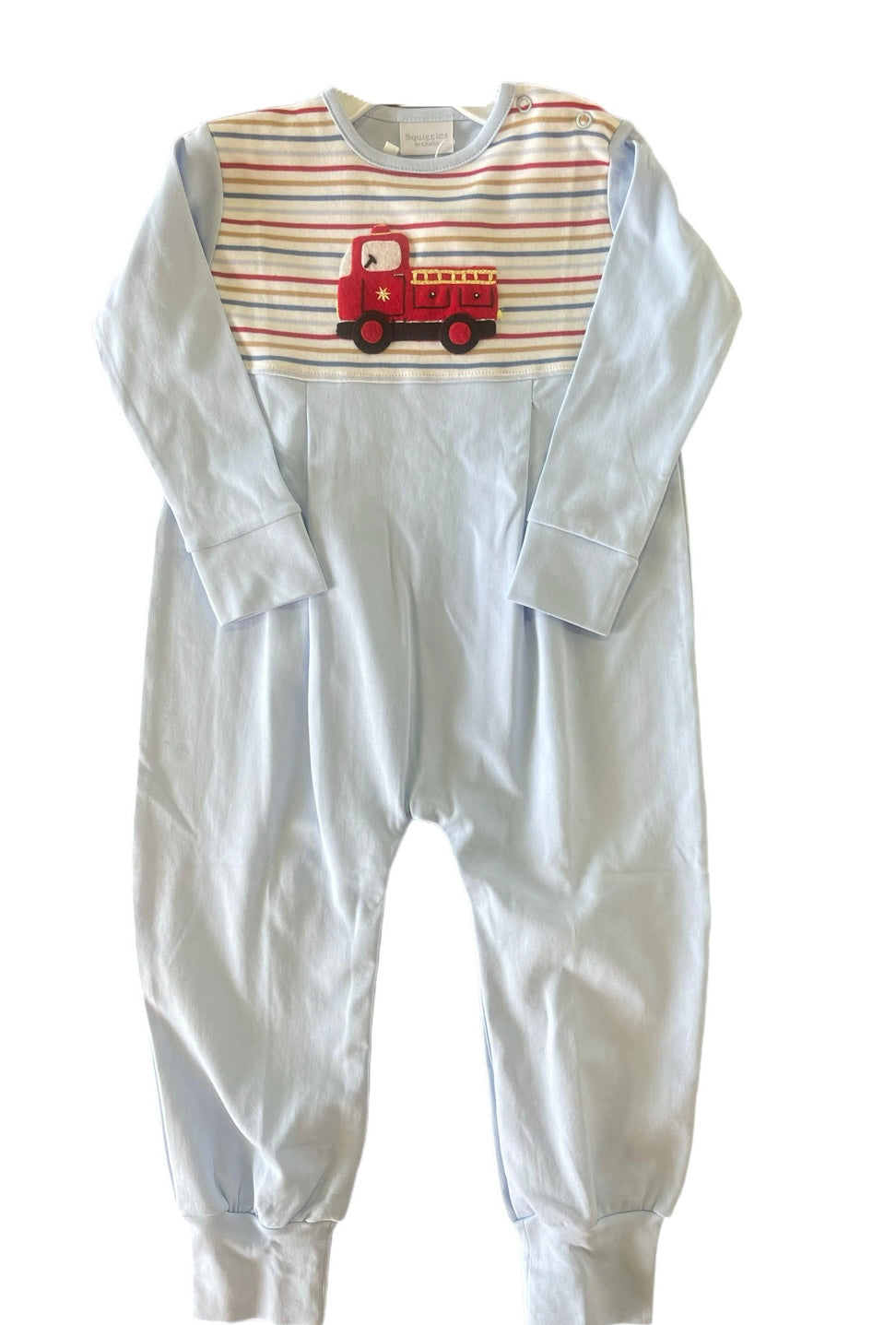 Fire Truck Coverall Yoke Cuffs