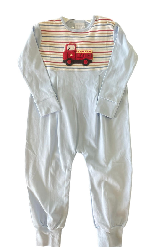 Fire Truck Coverall Yoke Cuffs