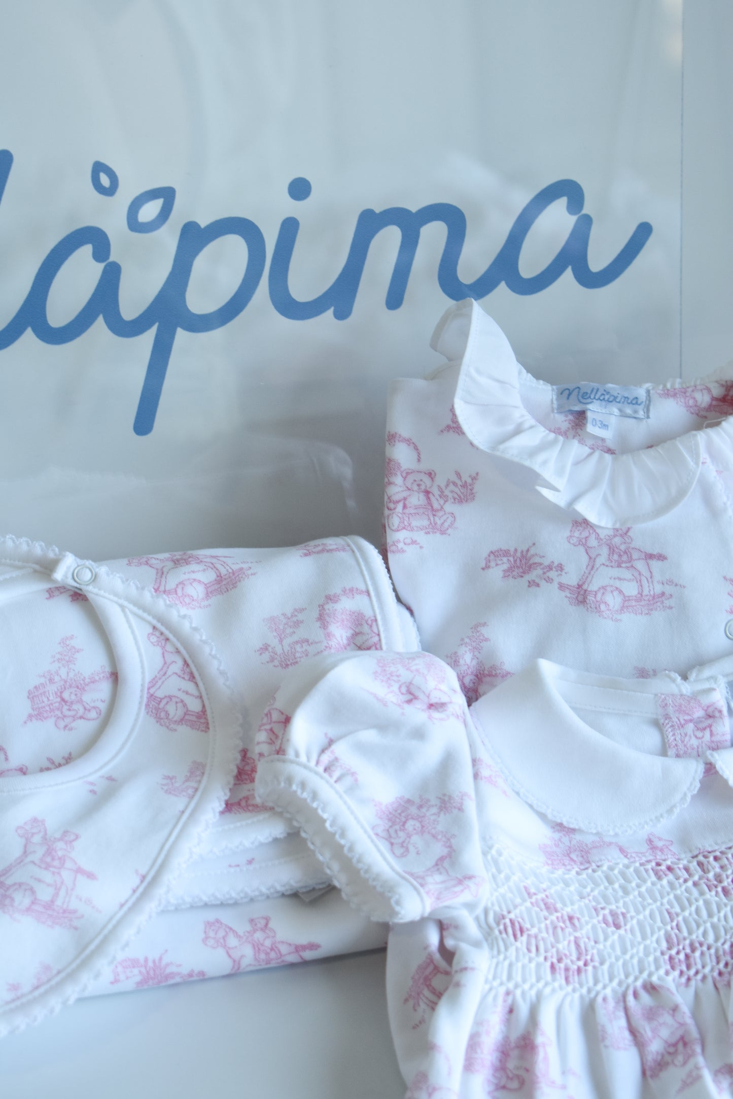 Classic Nella Pima Toile Blanket