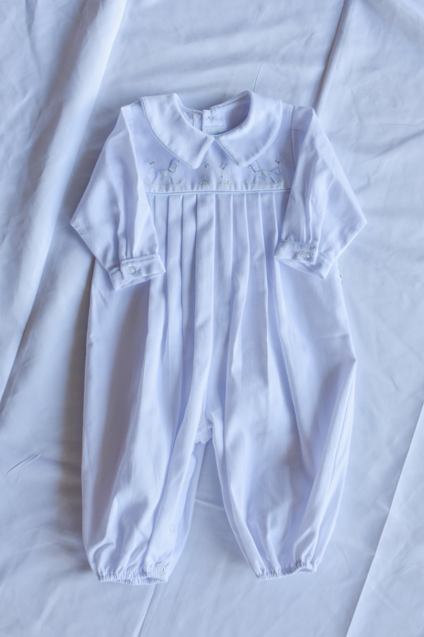 Rocking Daydream Longall-White/Blue trim