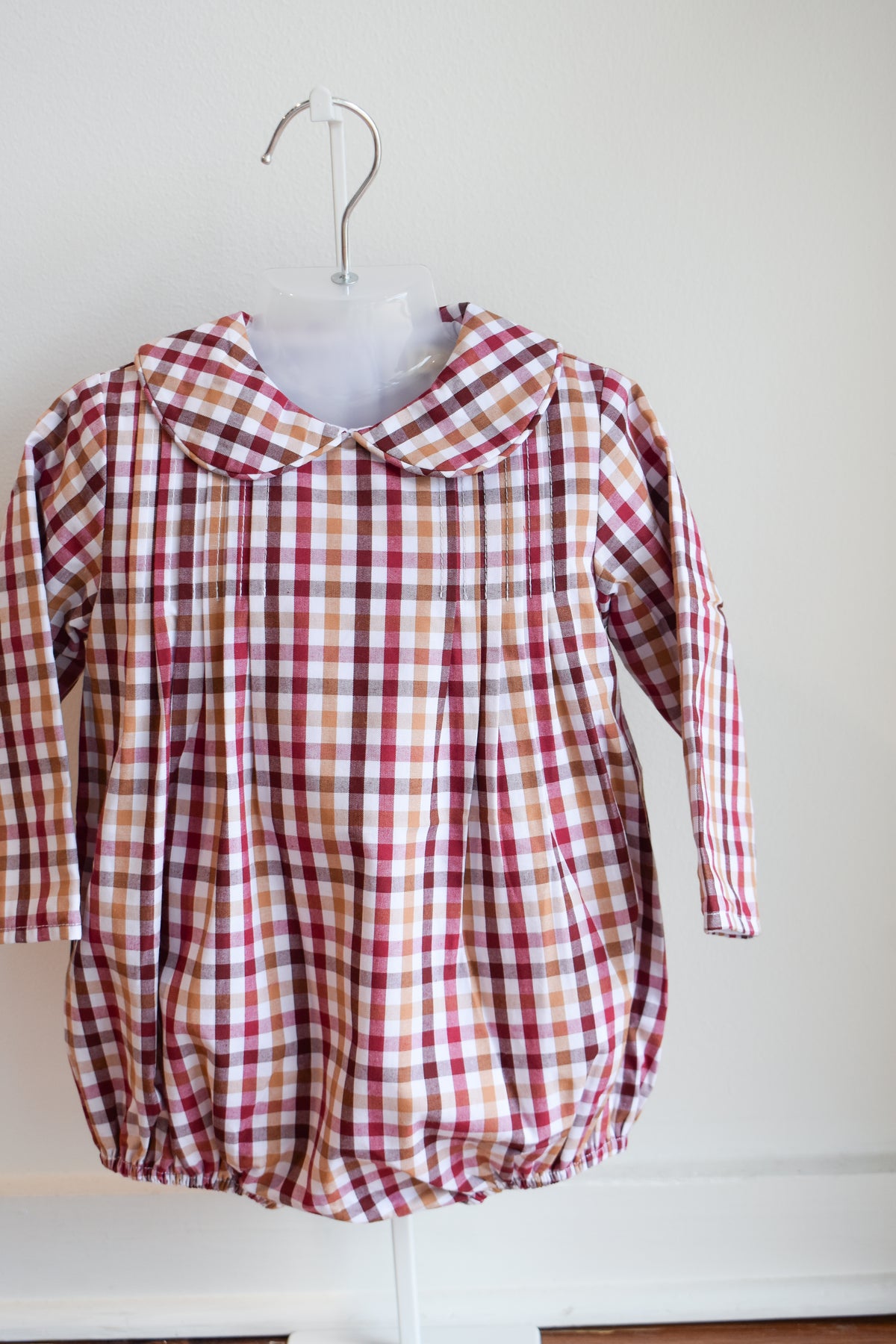 Long Sleeve Boone Bubble-Easton Pond Plaid