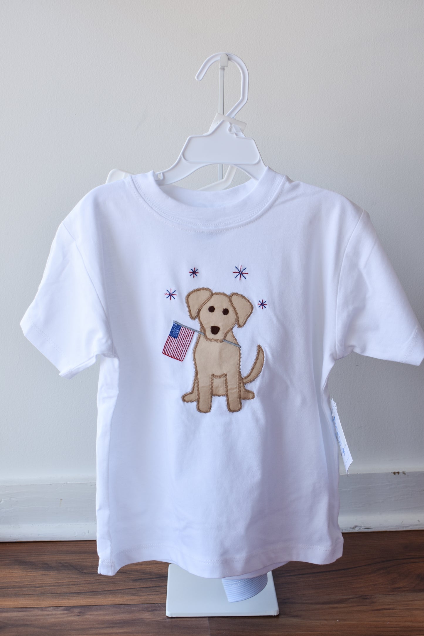 Patriotic Pup Boy Short Set