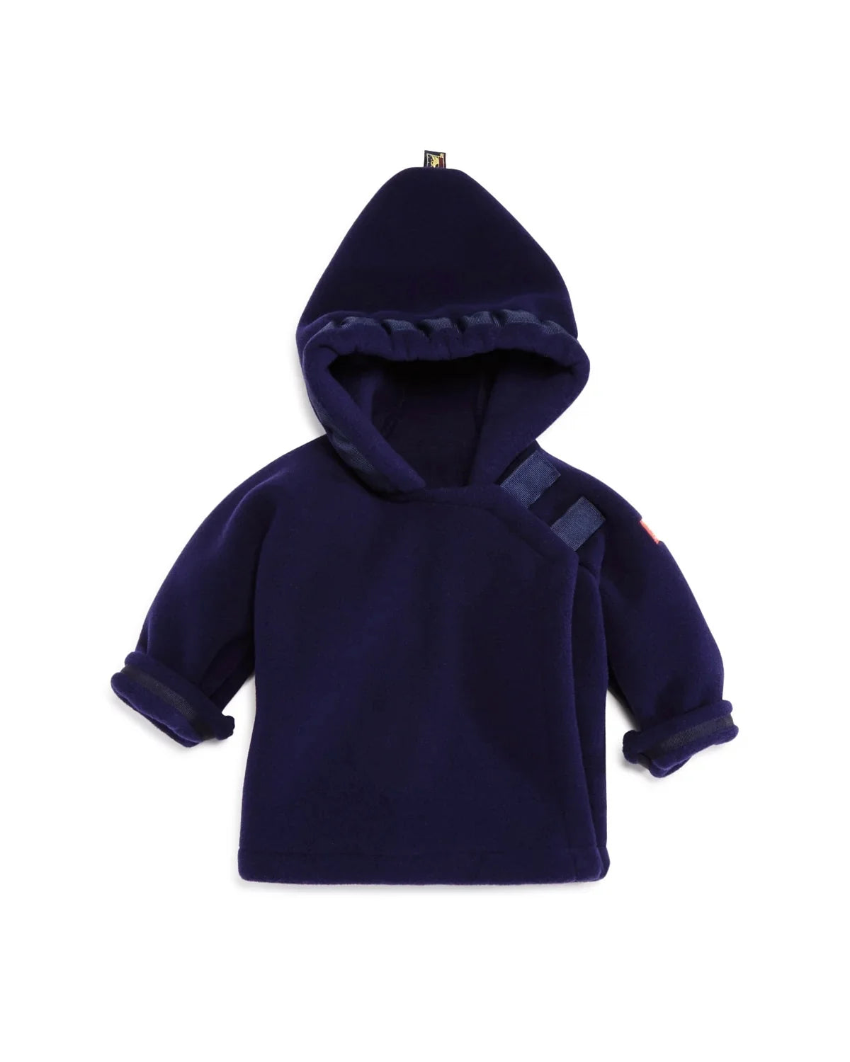 Widgeon Classic Hooded Fleece Jacket-Navy Blue