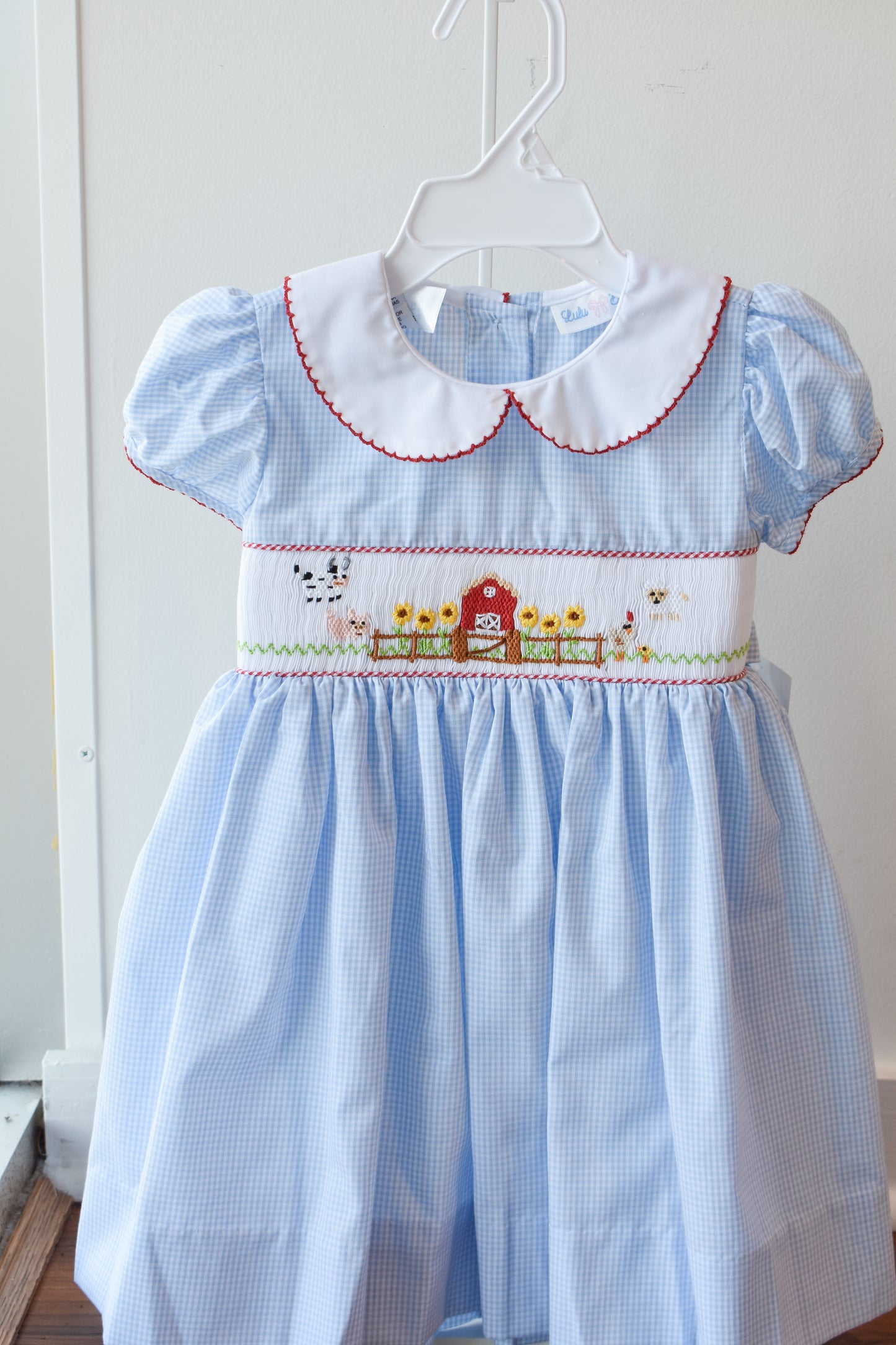 Rose's Farm Day Bishop Dress