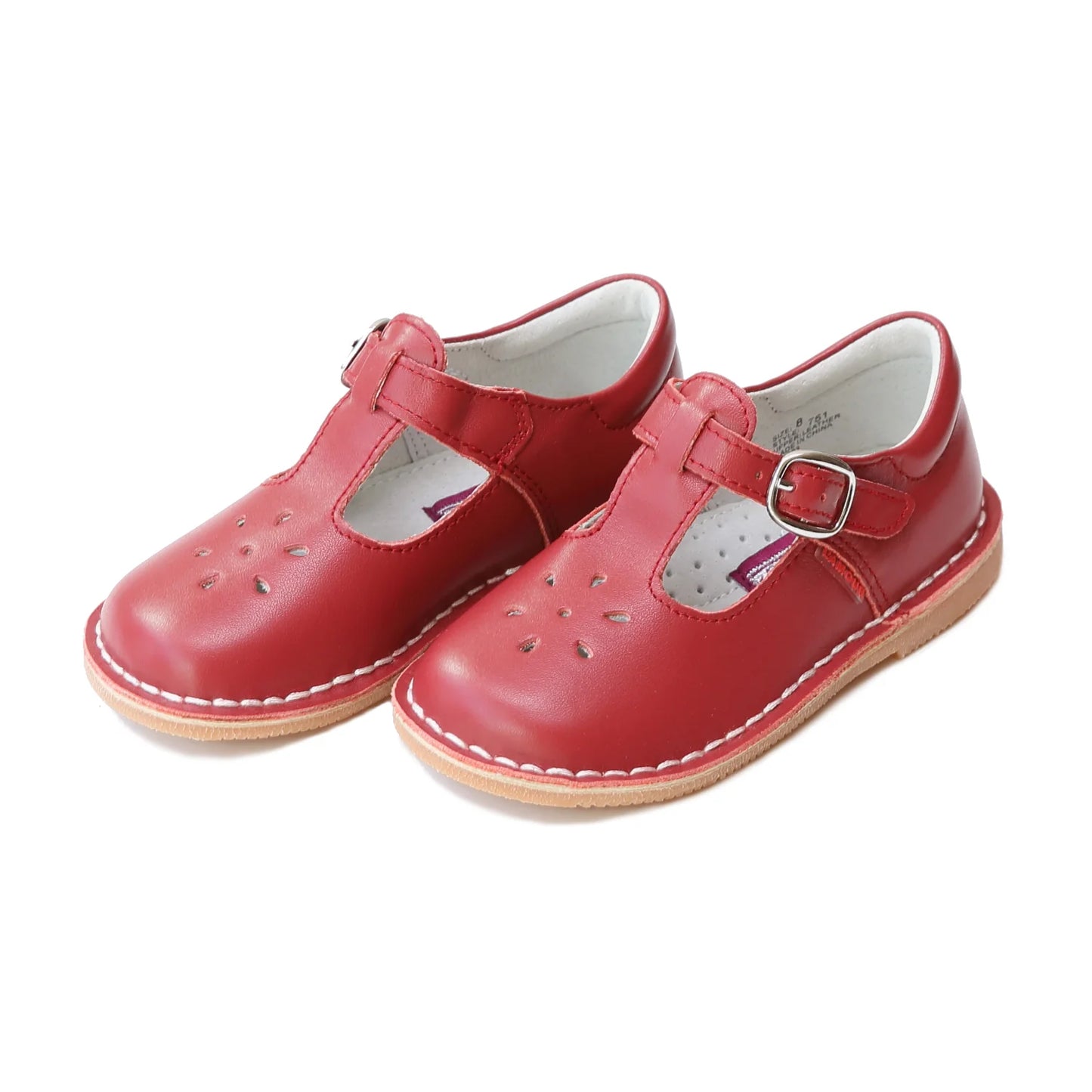 Red T-Strap Mary Jane