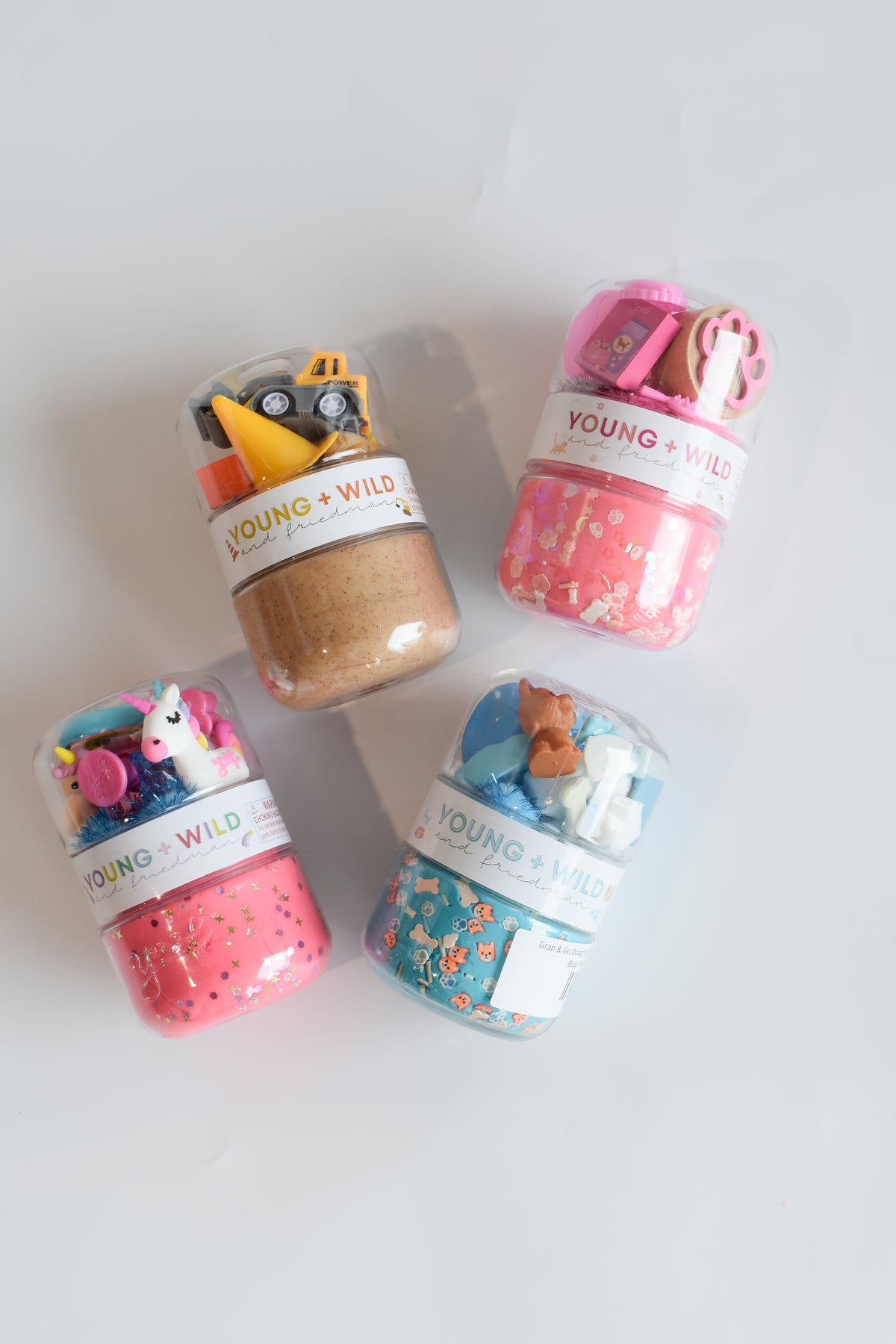 Grab & Go Dough Jars-Young + Wild & Friedman
