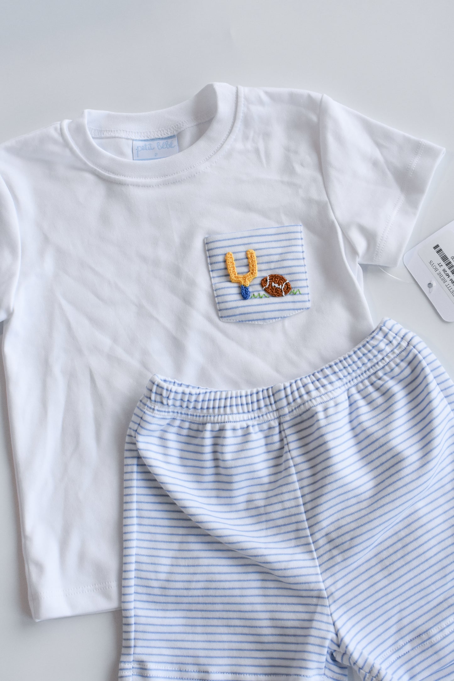 Field Goal Fun Boy's Knit Short Set