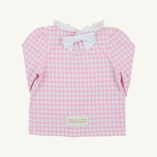 Winnie’s Wave Spotter-Pink Greenbrier Gingham