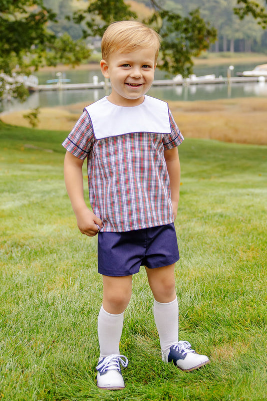 Shepherd Short Set-Merritt Park Plaid