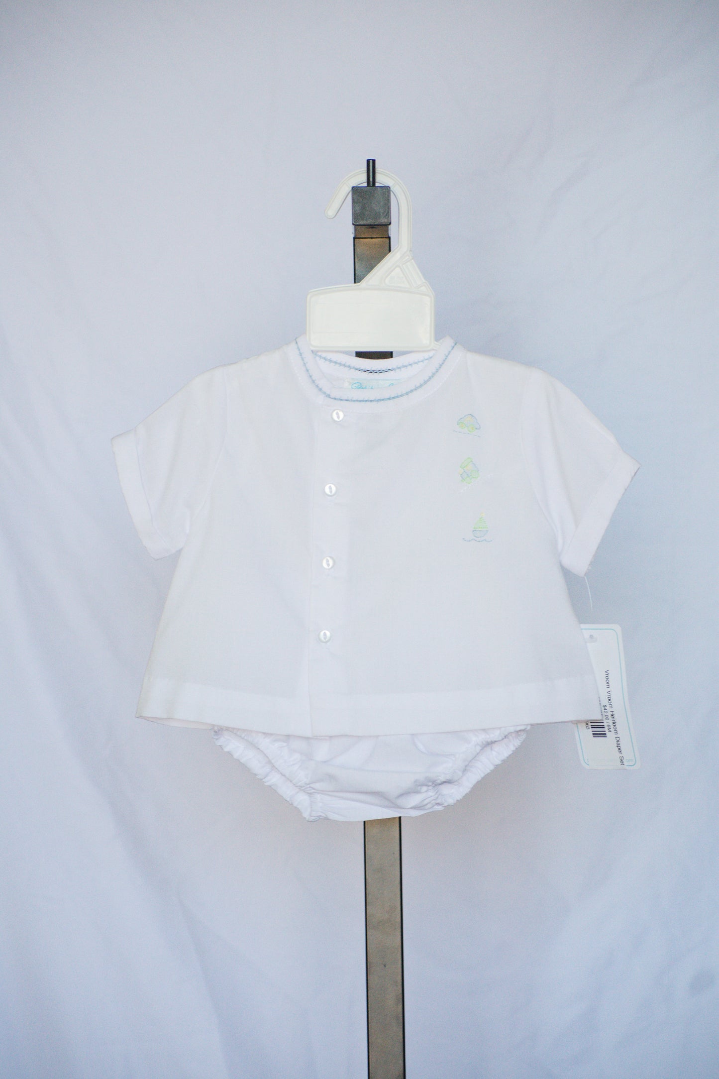 Vroom Vroom Heirloom Diaper Set