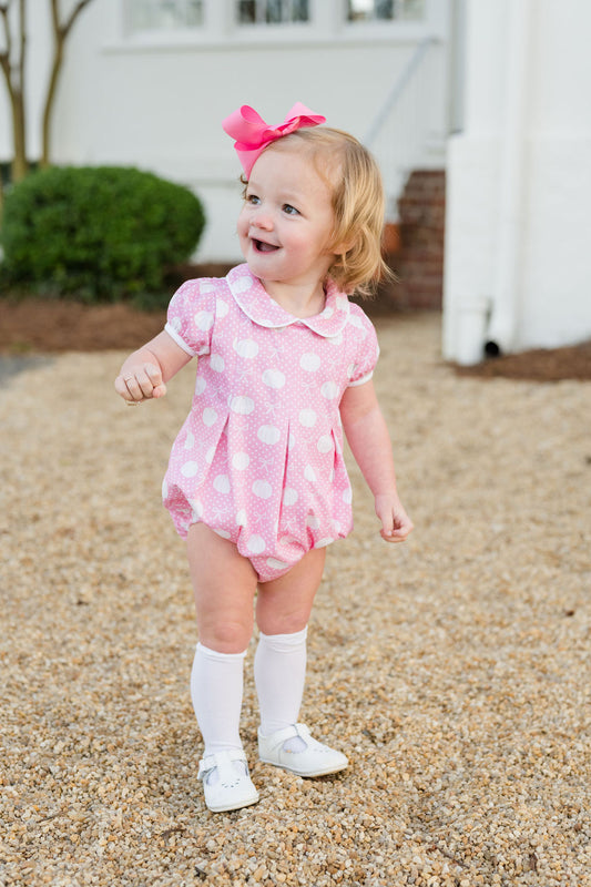 Pink Patch Cutie-Piper Knit Bubble