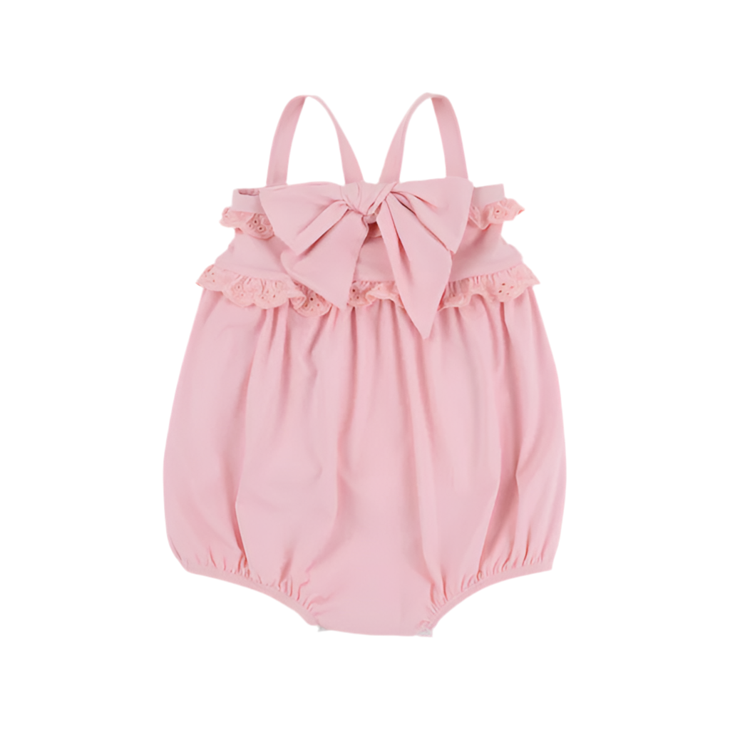 St Bart's Bubble Bathing Suit-Palm Beach Pink