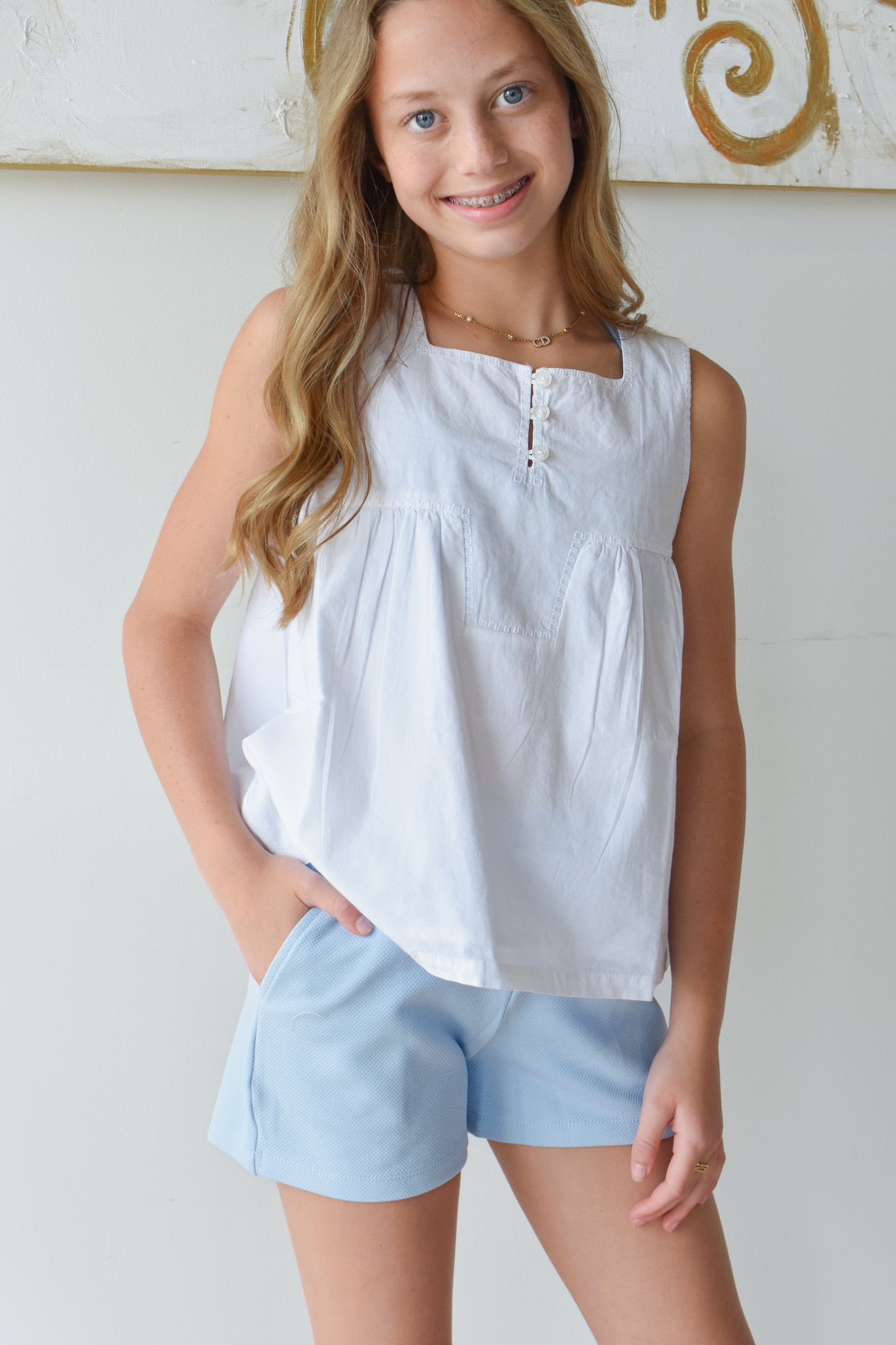 Keystone Top-White