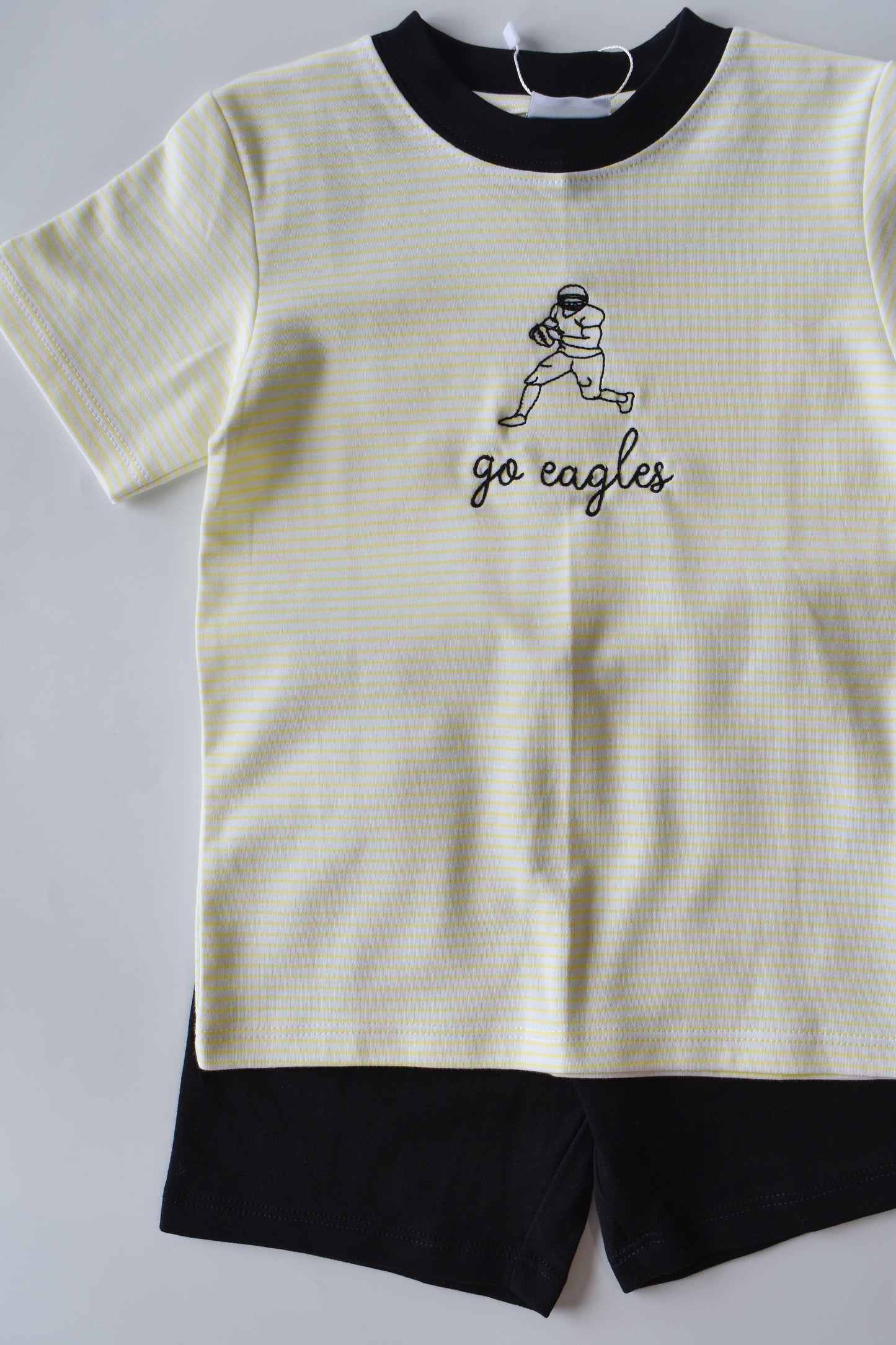 Go Eagles Football Player Short Set
