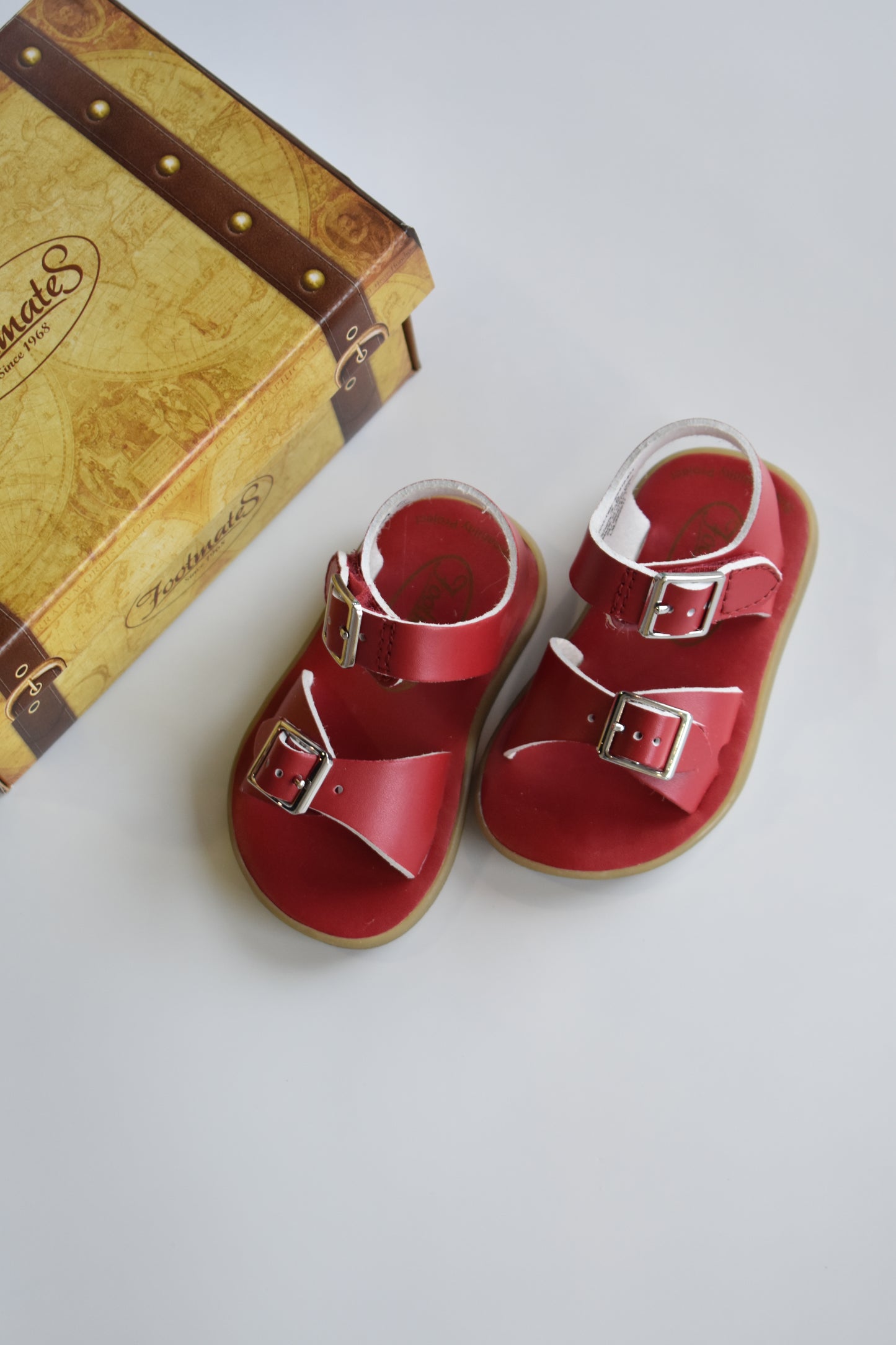 Footmates Tide-Apple Red