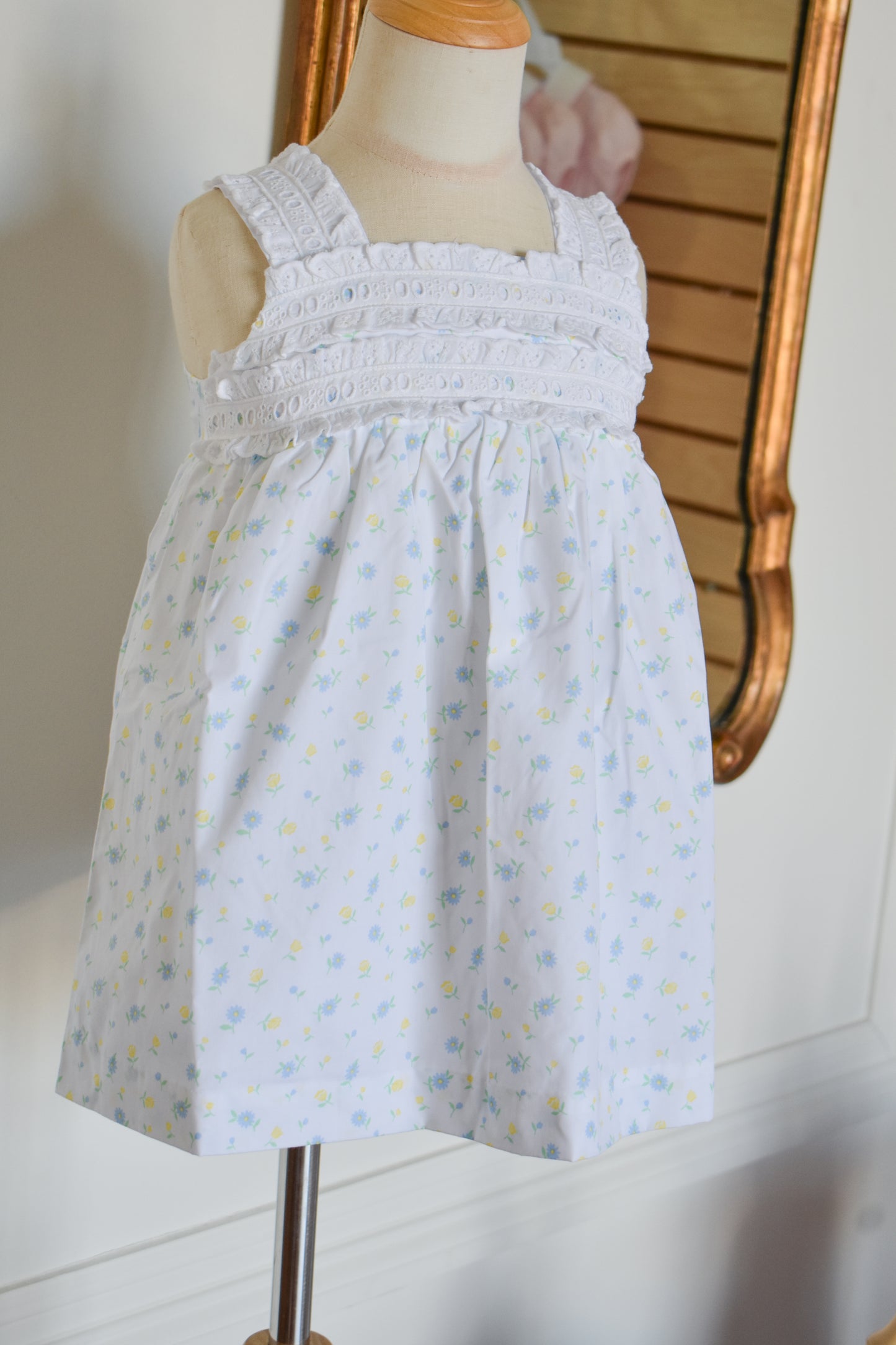 Babs Dress-Dunwoody Daisy Broadcloth