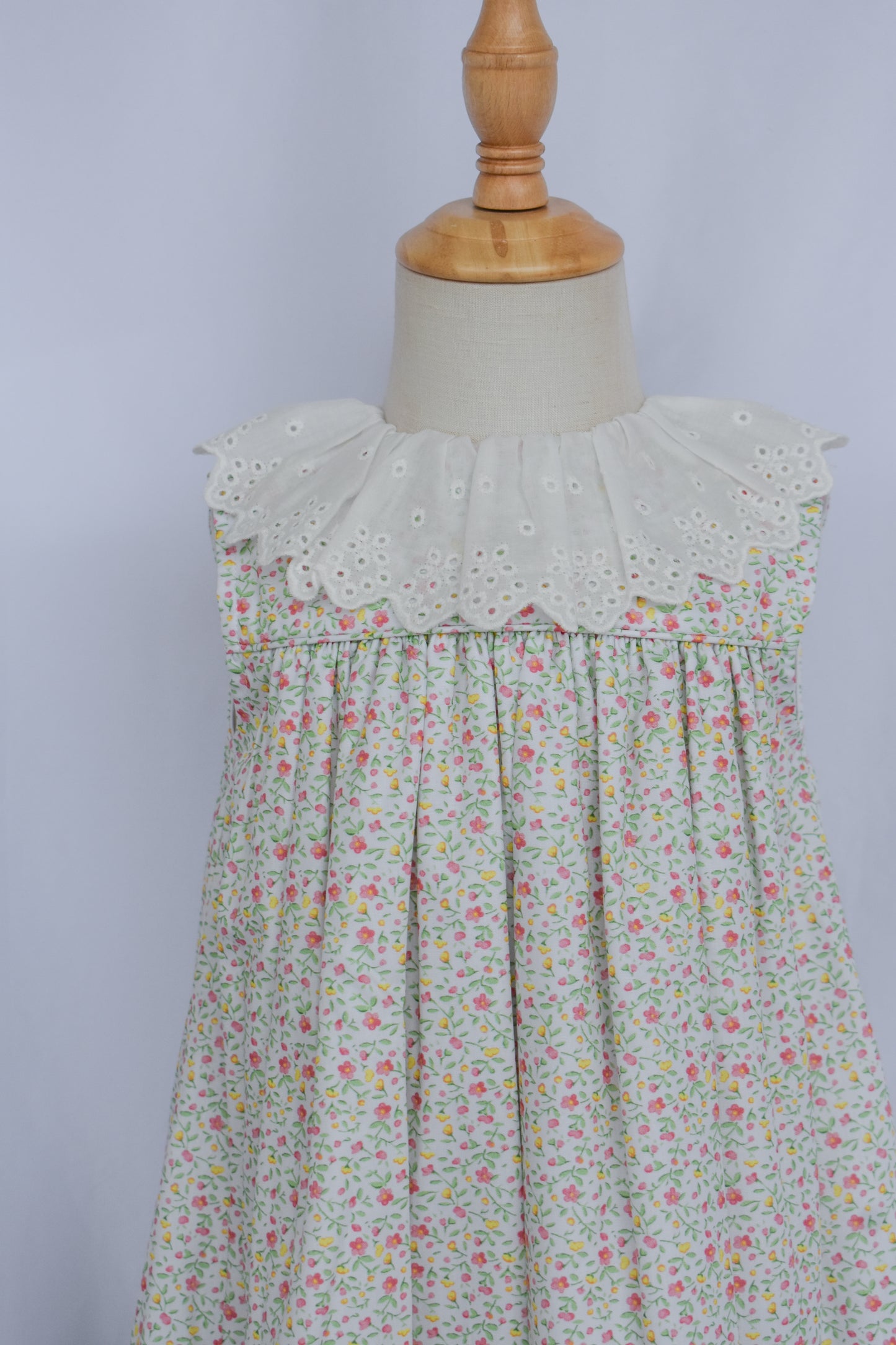 Cottage Gardens Eyelet-Collared Float Dress