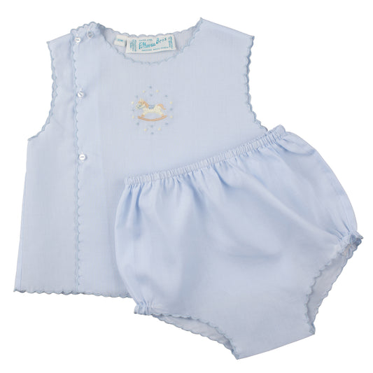 Rock-a-Bye Baby Boy's Diaper Set