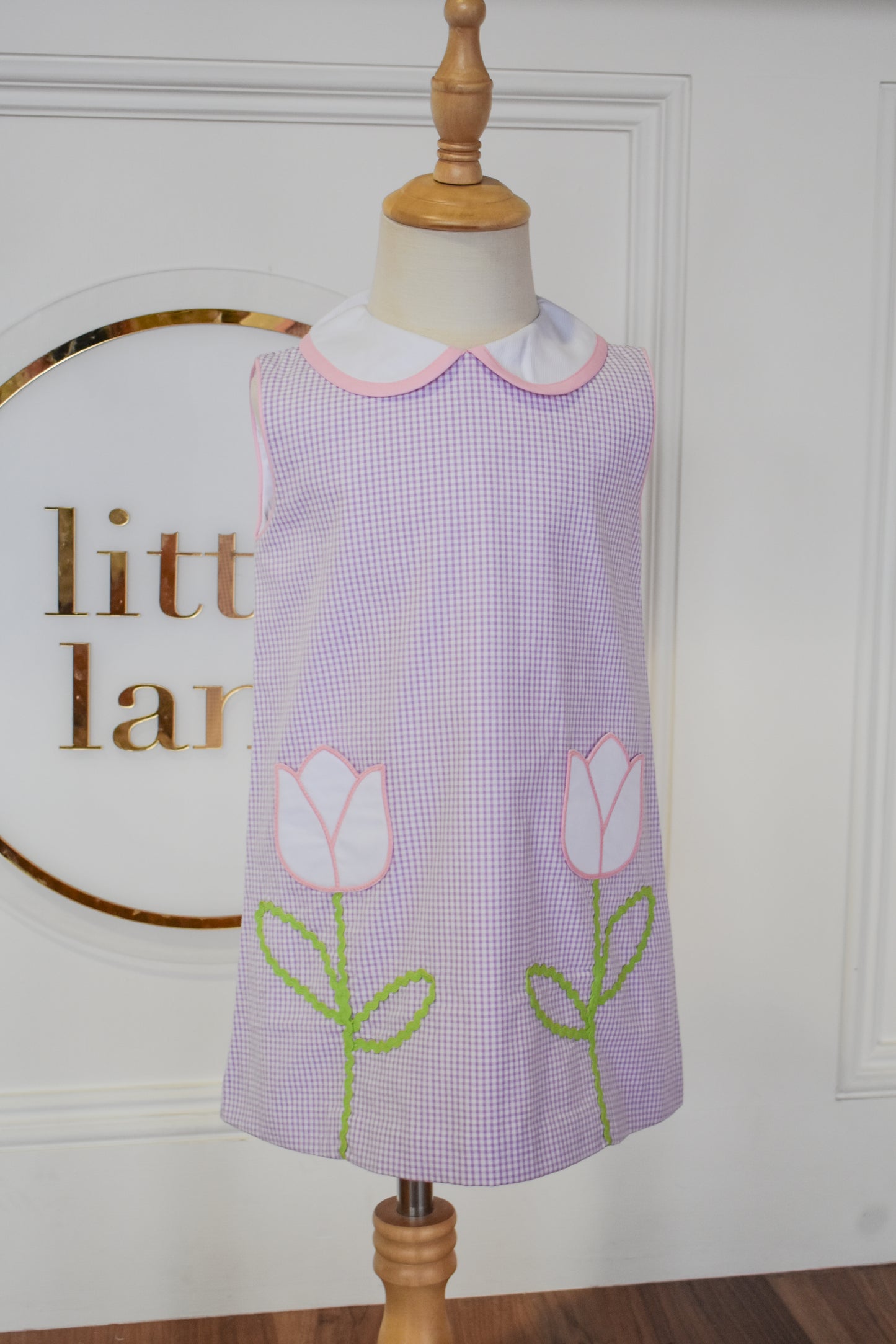 Tulip Tea Party Seersucker Louisa Dress