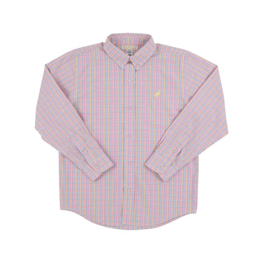 Dean's List Dress Shirt-Woodstock Park Plaid