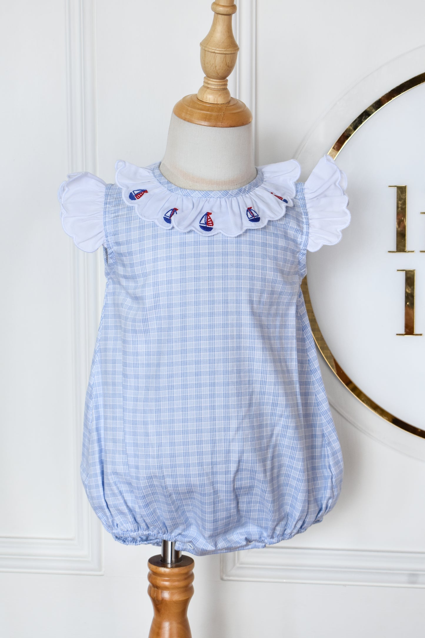 Mini Sails Scalloped Angel Bubble