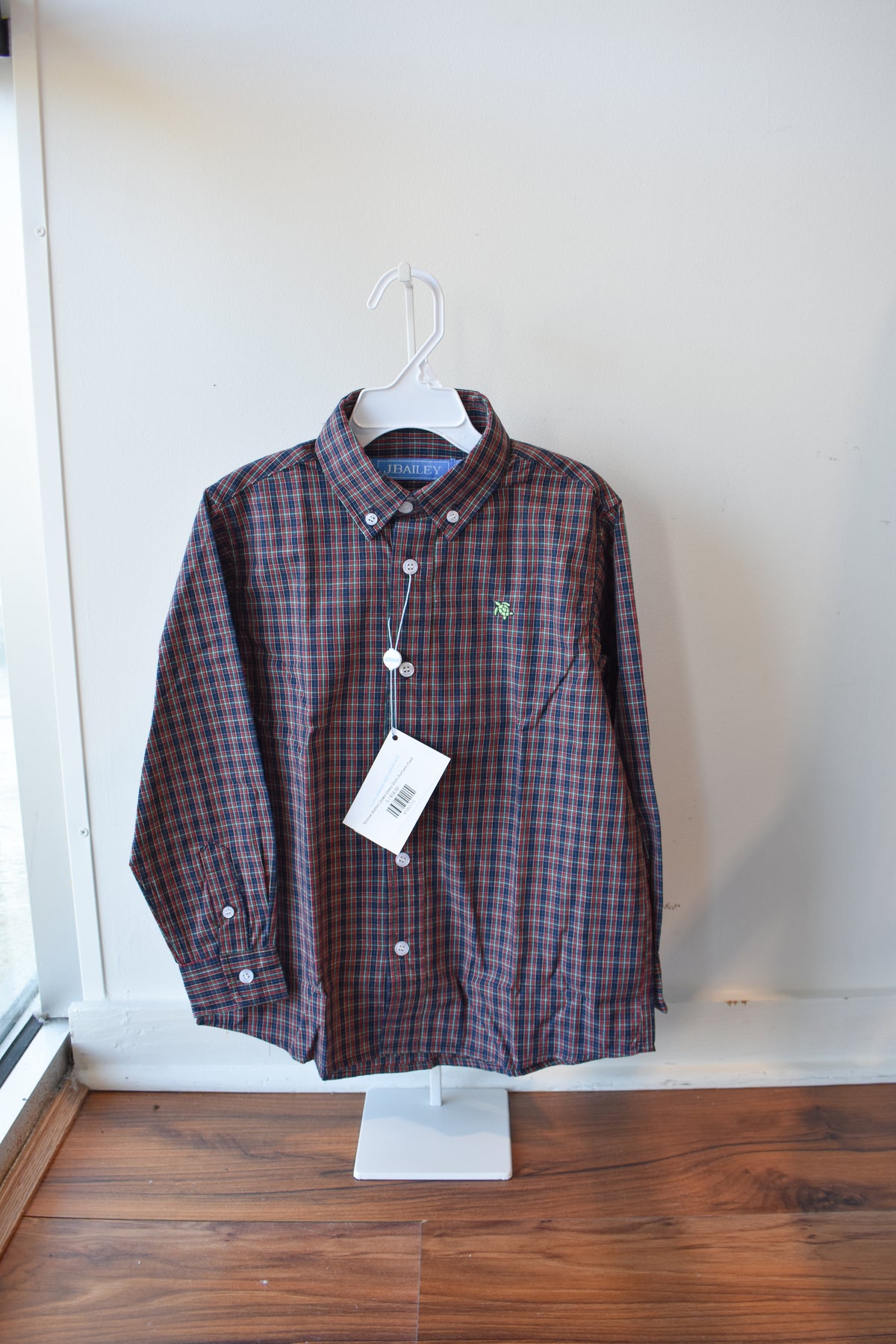 Roscoe Button Down Dress Shirt-Durham Plaid
