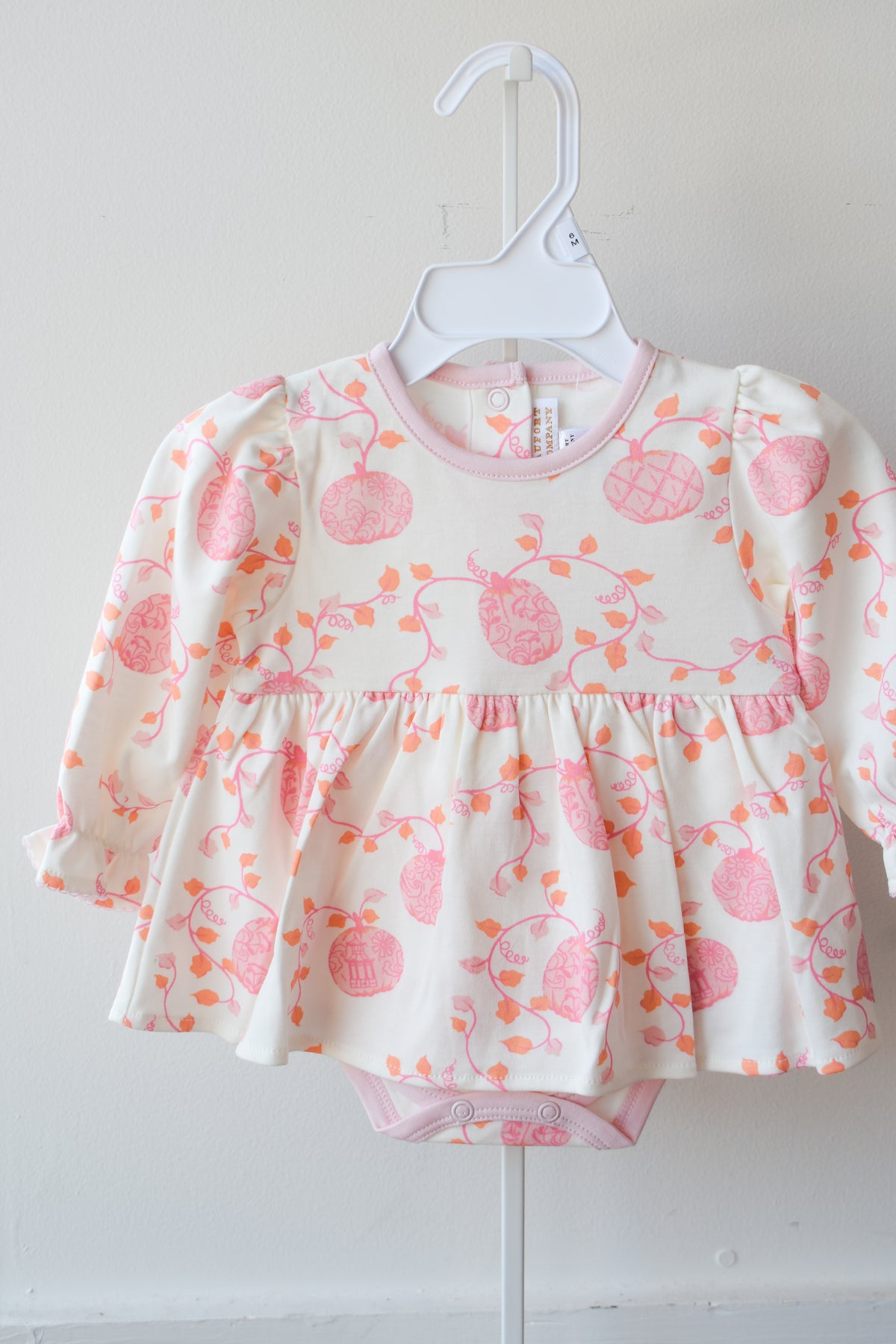 Long Sleeve Daisy Diaper Cover-'Gourd'geous