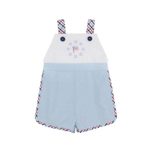 Shadwell Flag Shortall-Buckhead Blue/Pierce Mill Plaid