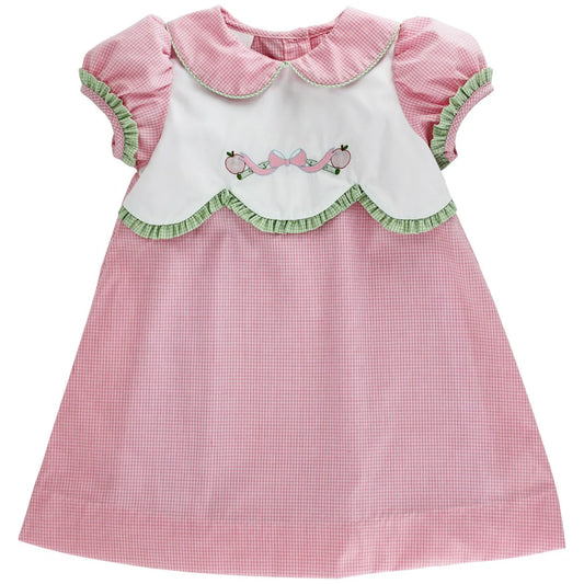 An Apple A Day-Pink Aline Dress